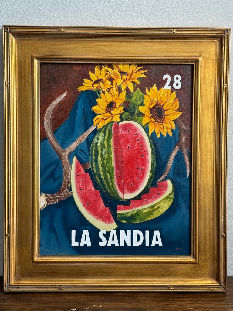 La Sandia (28), a Painting by Leslie De Leon, presented by Western Gallery