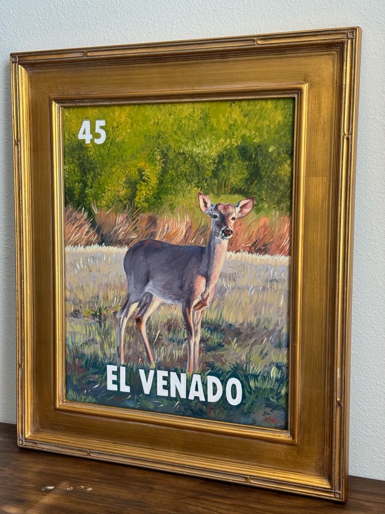 El Venado (45), a Painting by Leslie De Leon, presented by Western Gallery