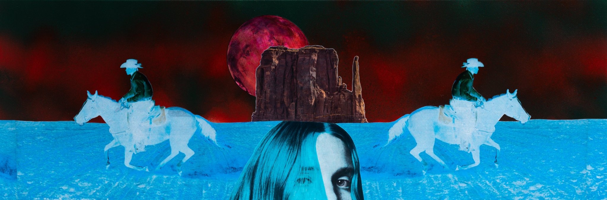 Let’s See What Love Will Come To Meet Us a Collage by Vanessa Compton, presented by Western Gallery