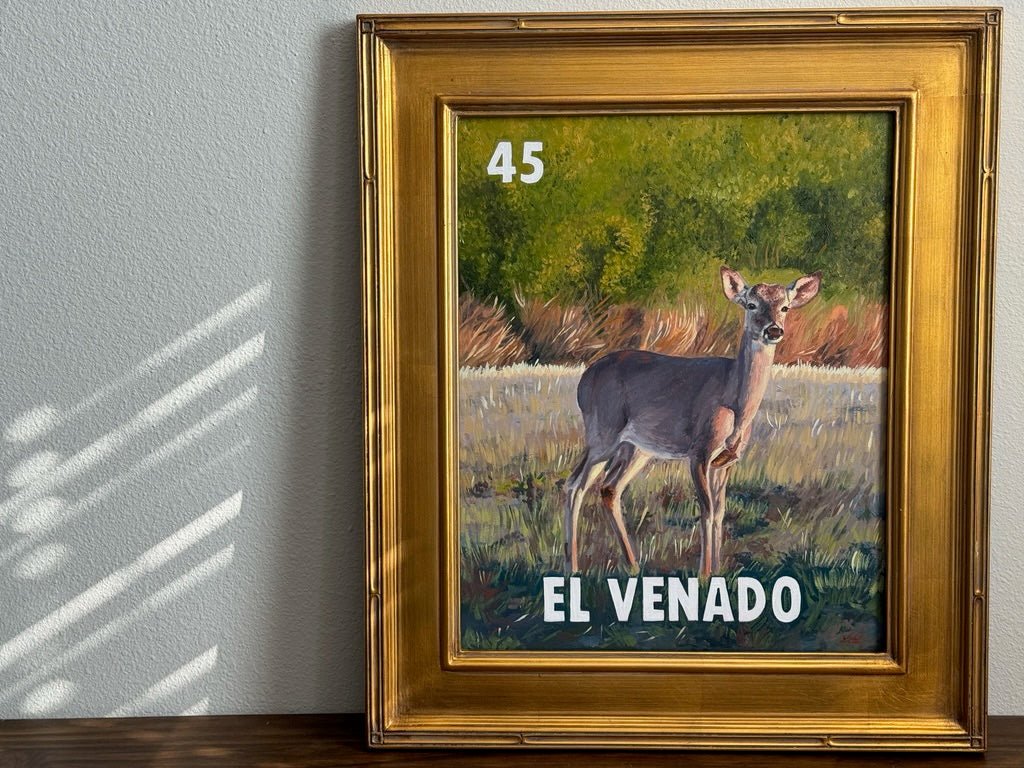 El Venado (45), a Painting by Leslie De Leon, presented by Western Gallery