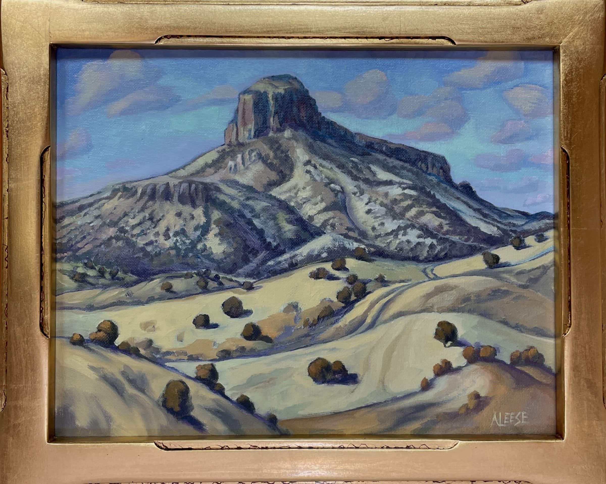 Cathedral Mountain a Painting by Alice Leese, presented by Western Gallery