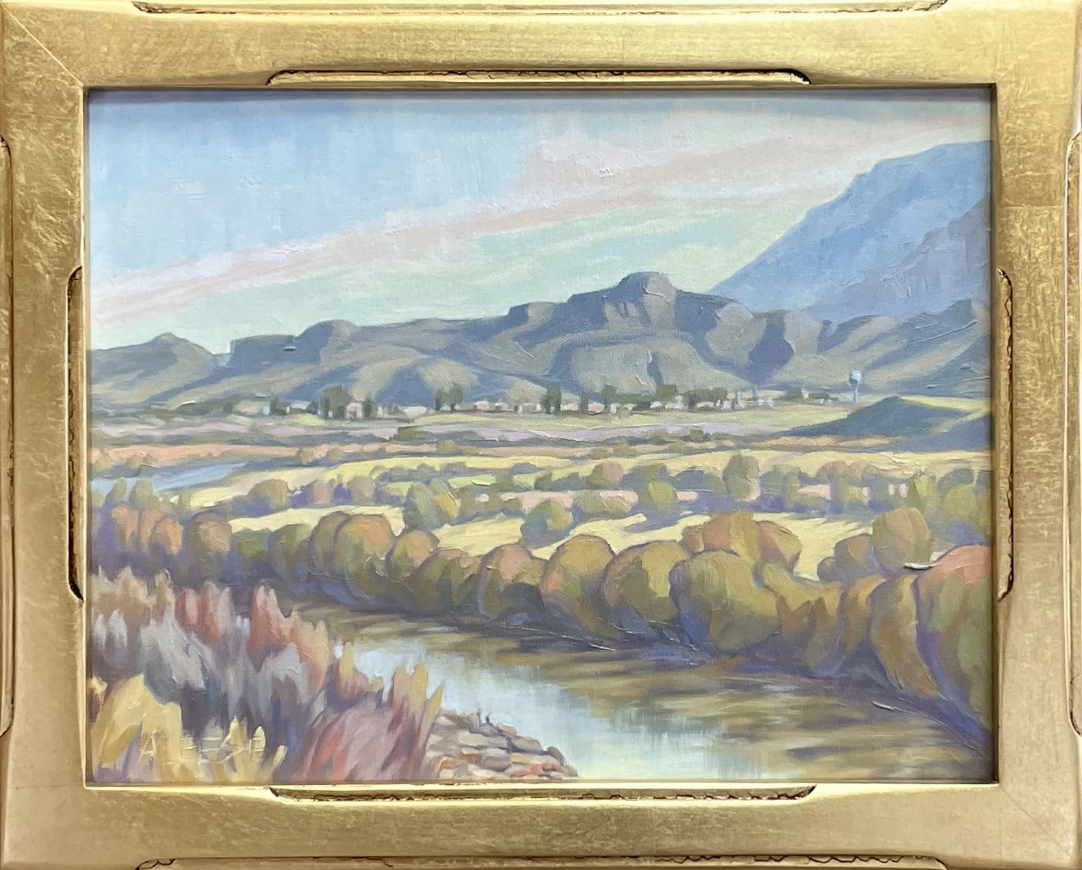 Benito Juarez a Painting by Alice Leese, presented by Western Gallery