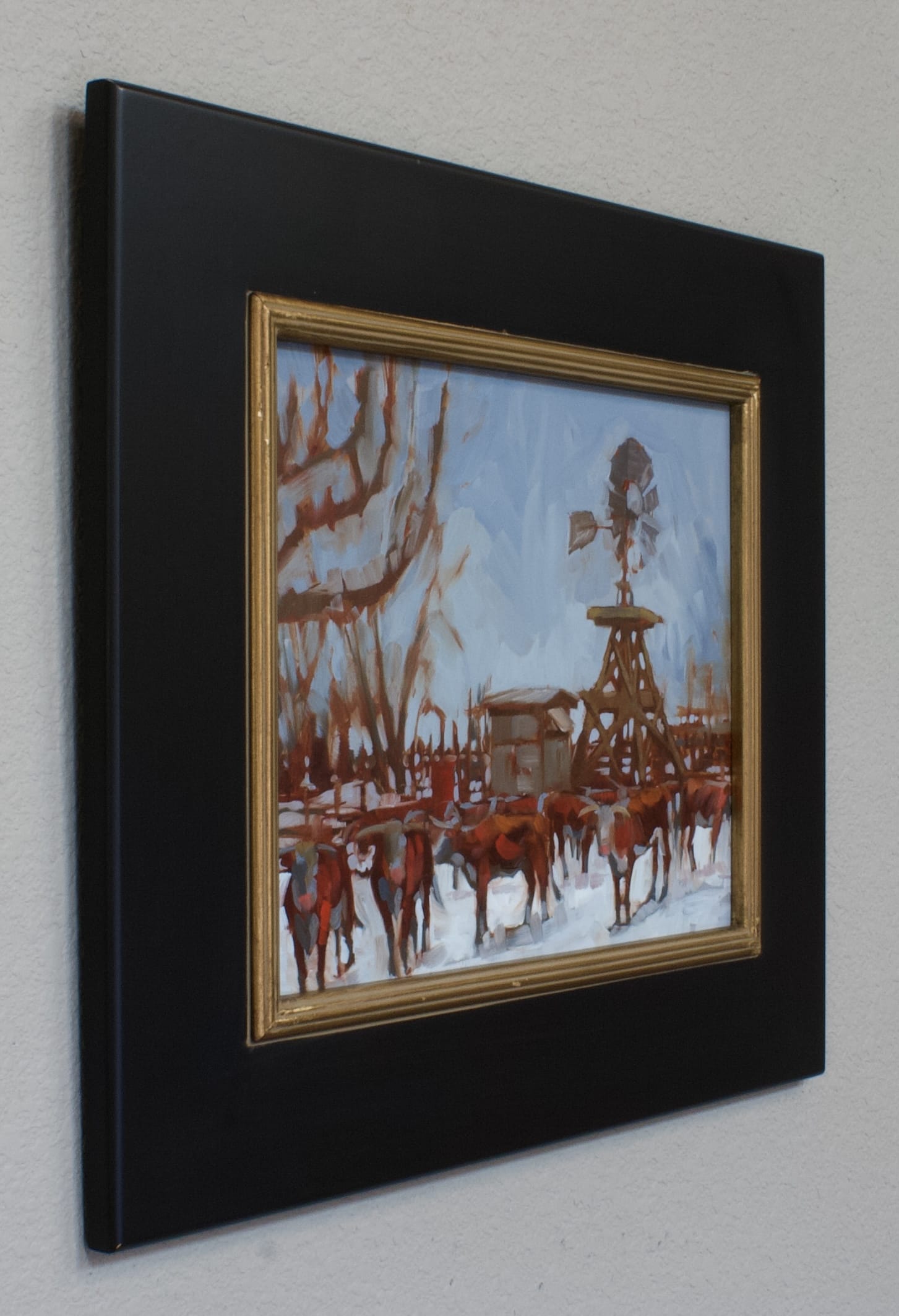 Blue Norther a Painting by Alice Leese, presented by Western Gallery