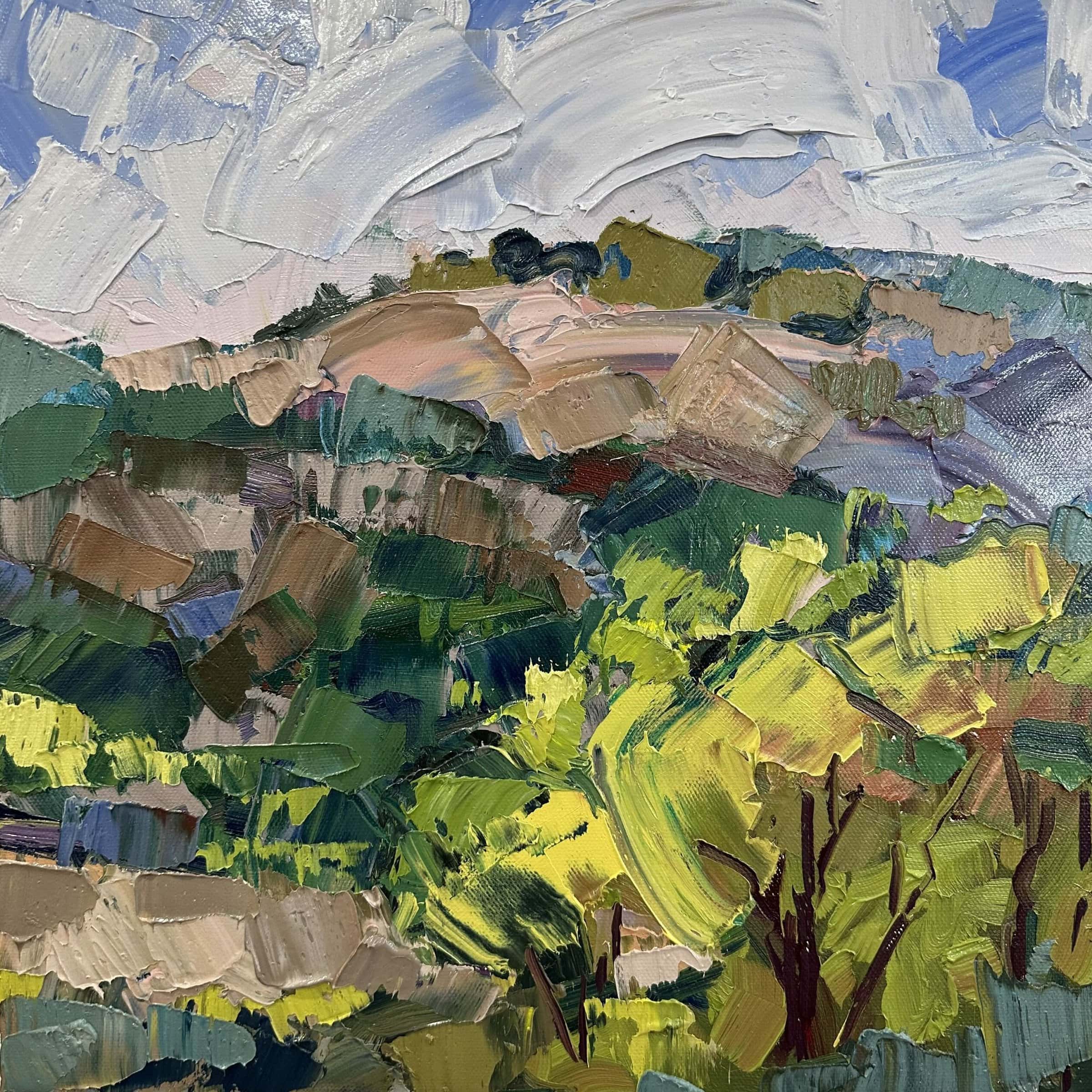 Fall Foliage a Painting by Chanel Kreuzer, presented by Western Gallery