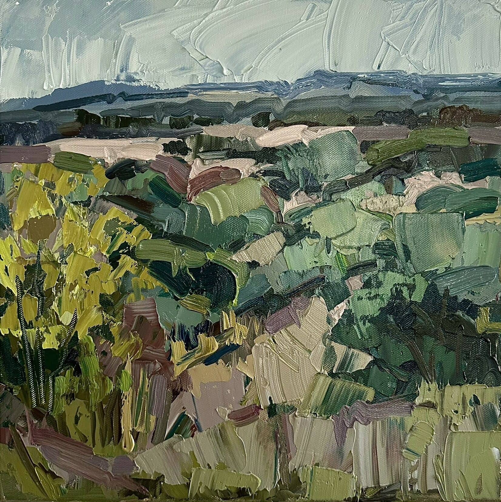 Verde Drive a Painting by Chanel Kreuzer, presented by Western Gallery