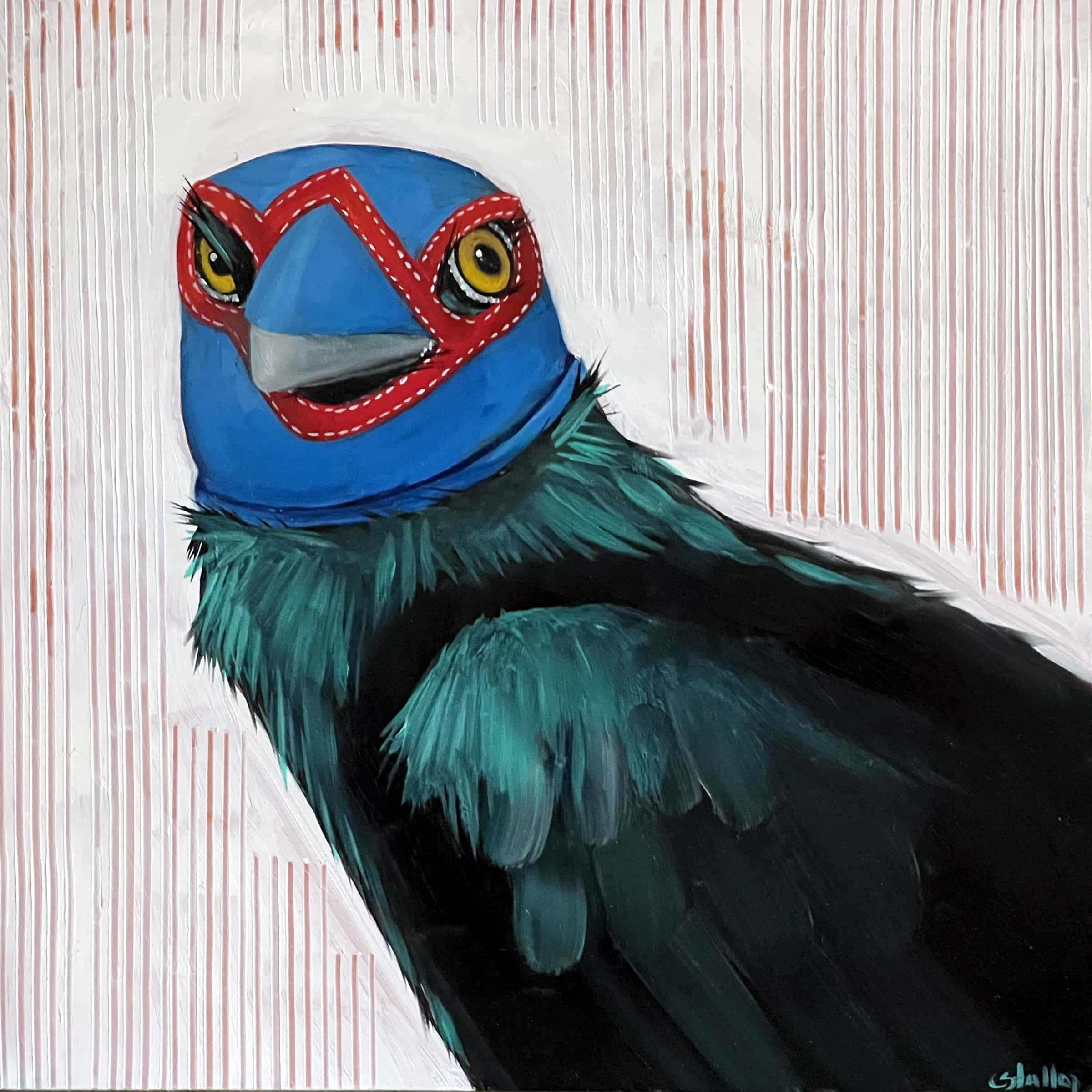 Little Fighter a Painting by Christy Stallop, presented by Western Gallery