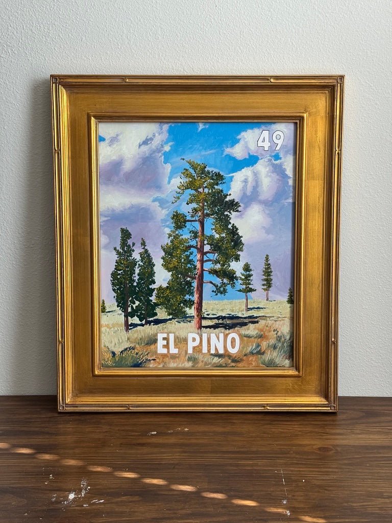 El Pino (49), a Painting by Leslie De Leon, presented by Western Gallery