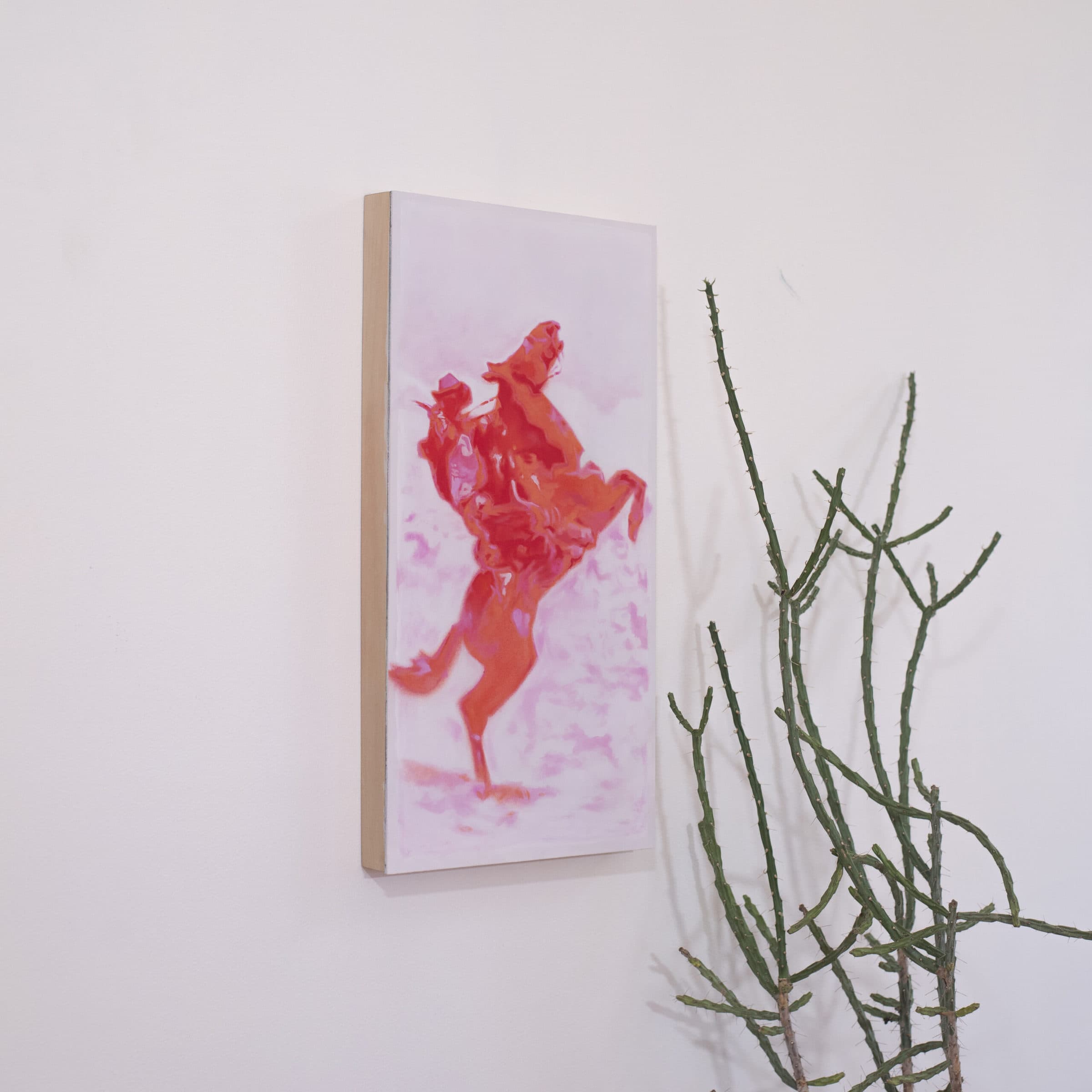 Rough Handle's Reward a Painting by GL Richardson, presented by Western Gallery