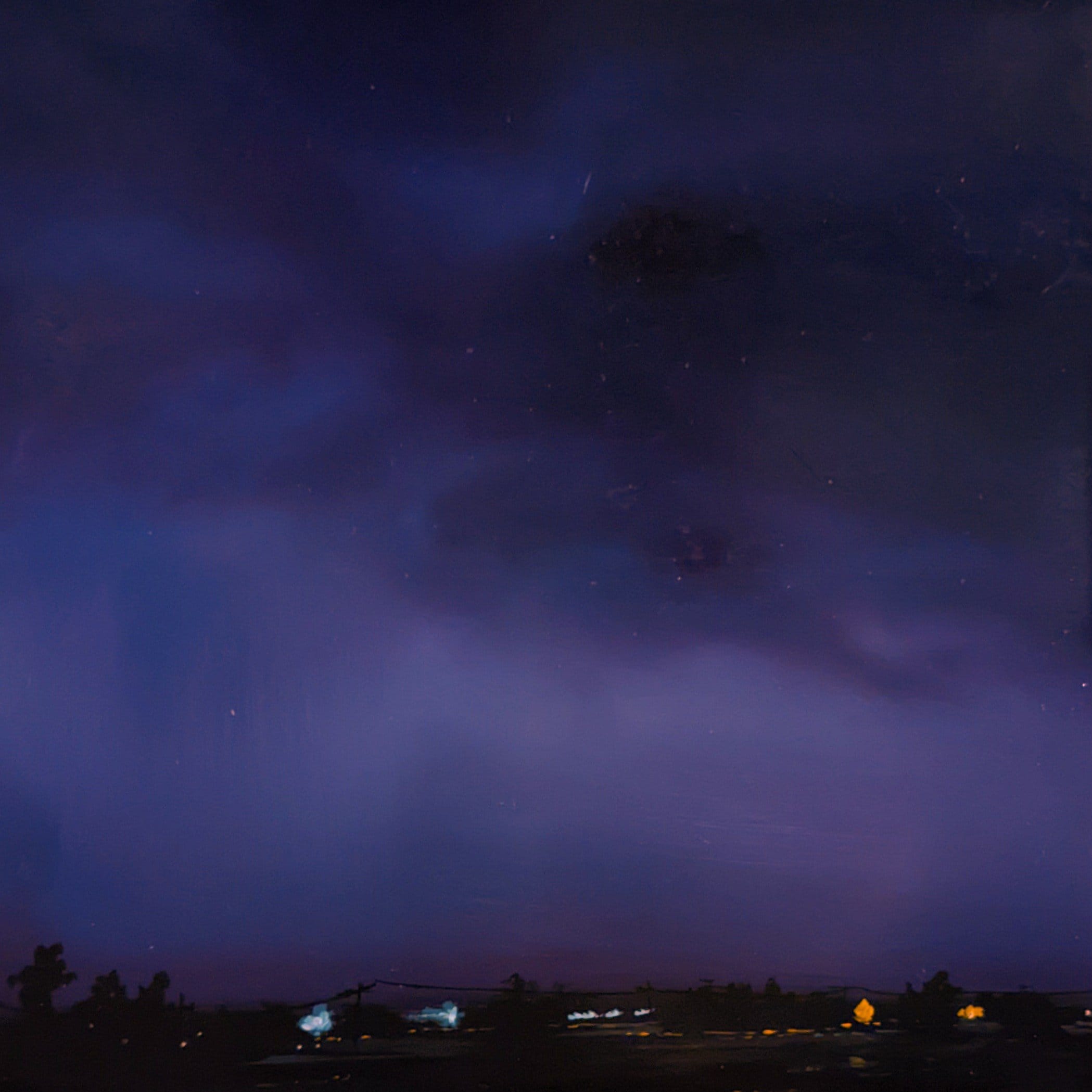 Coming Up a Storm a Painting by Kerri S. Menchaca, presented by Western Gallery