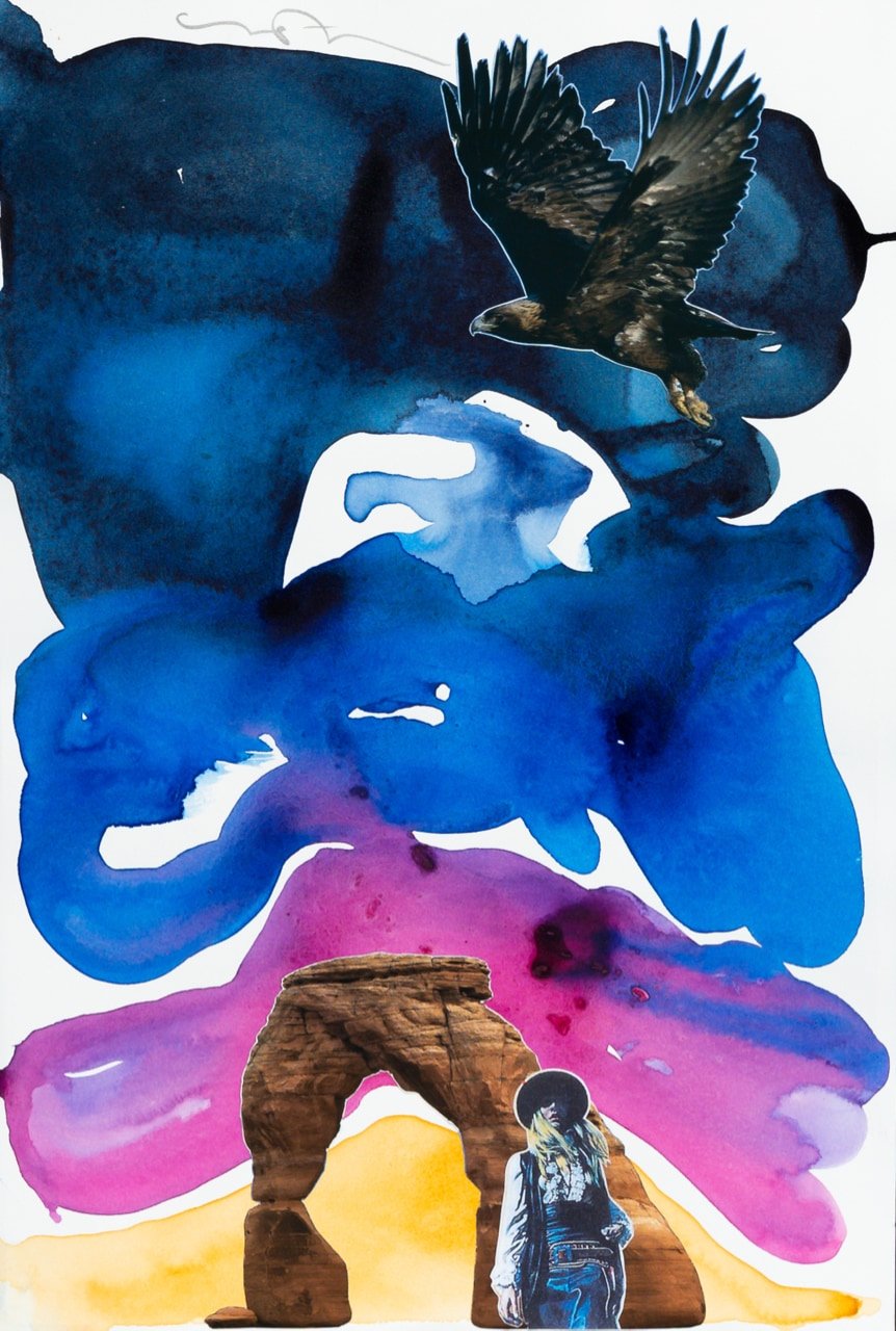 Shalako Beholds The Multiverse a Collage by Vanessa Compton, presented by Western Gallery