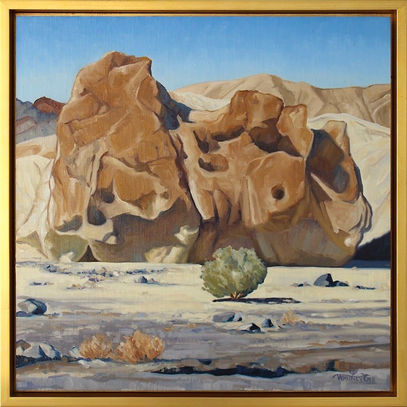 Shapes of Time a Painting by Whitney Gardner, presented by Western Gallery