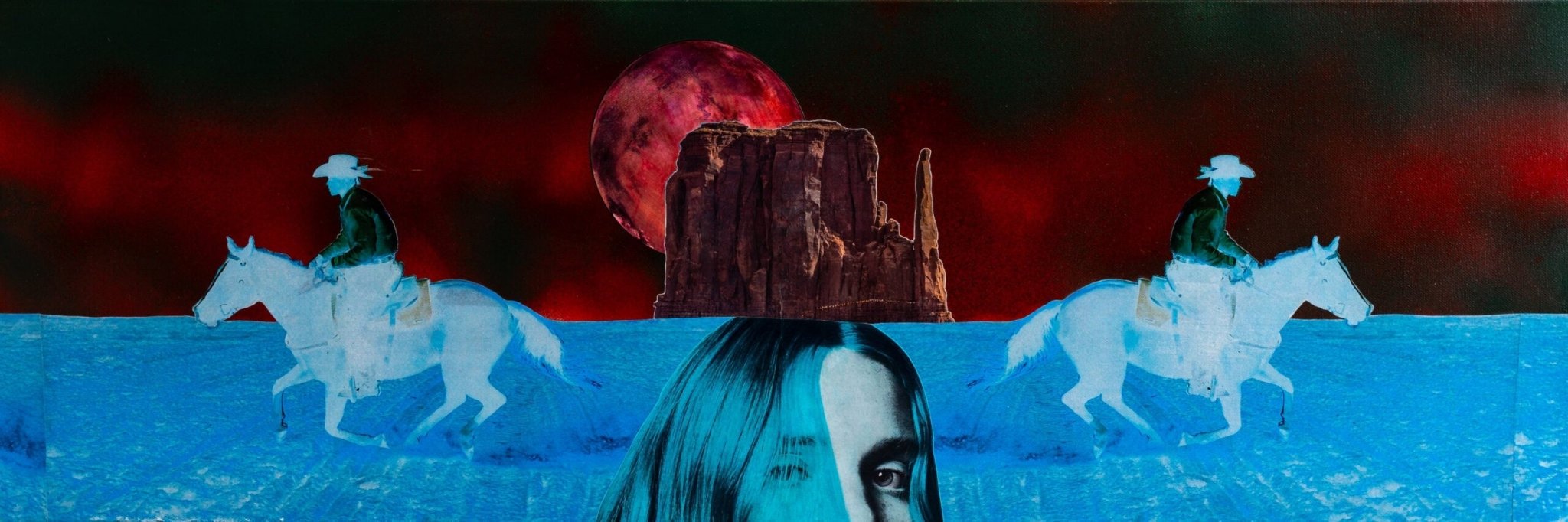 Let’s See What Love Will Come To Meet Us a Collage by Vanessa Compton, presented by Western Gallery