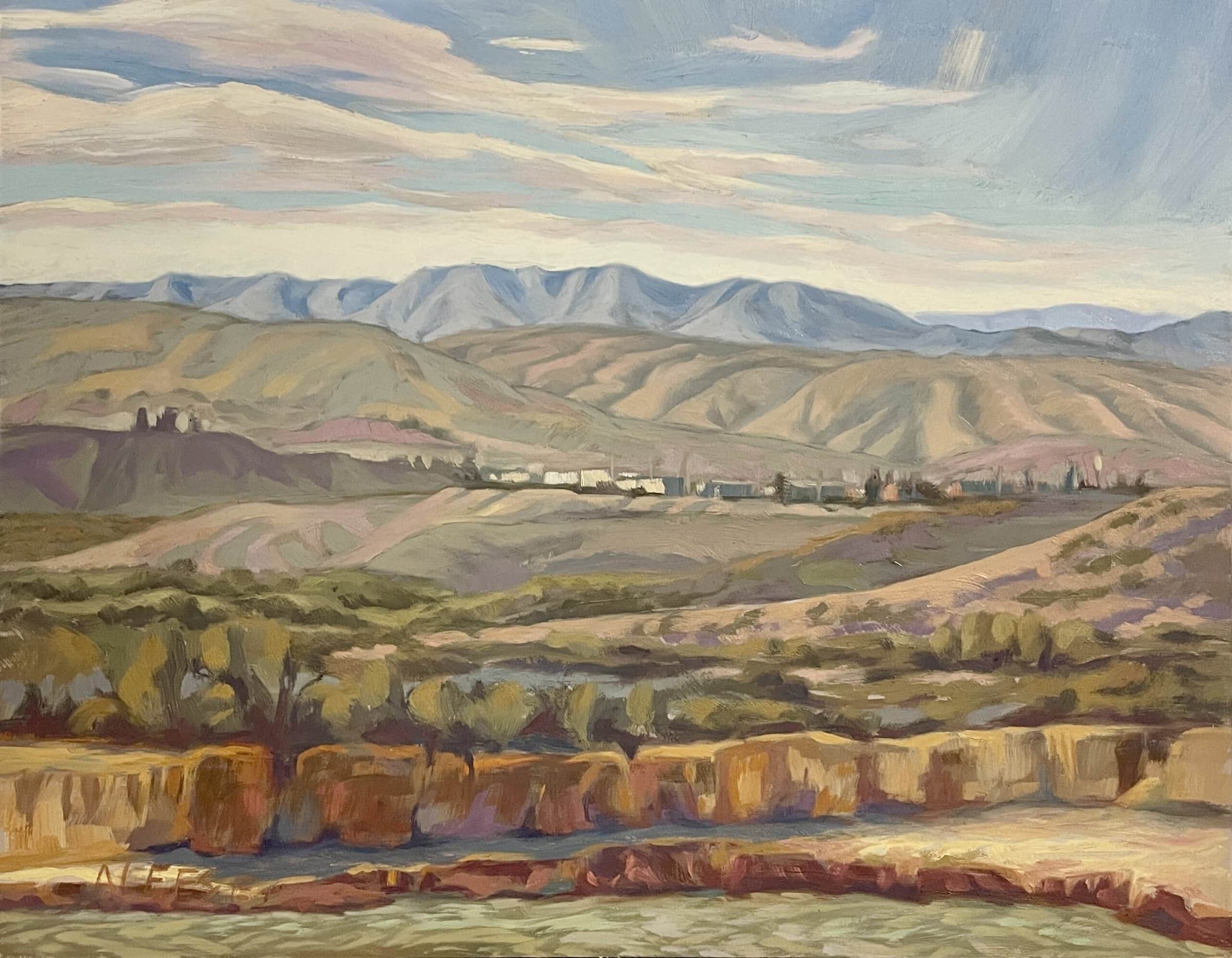 Boquillas a Painting by Alice Leese, presented by Western Gallery