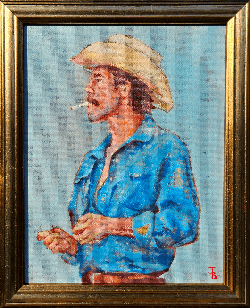 Jericho I a Painting by Jack Browning, presented by Western Gallery