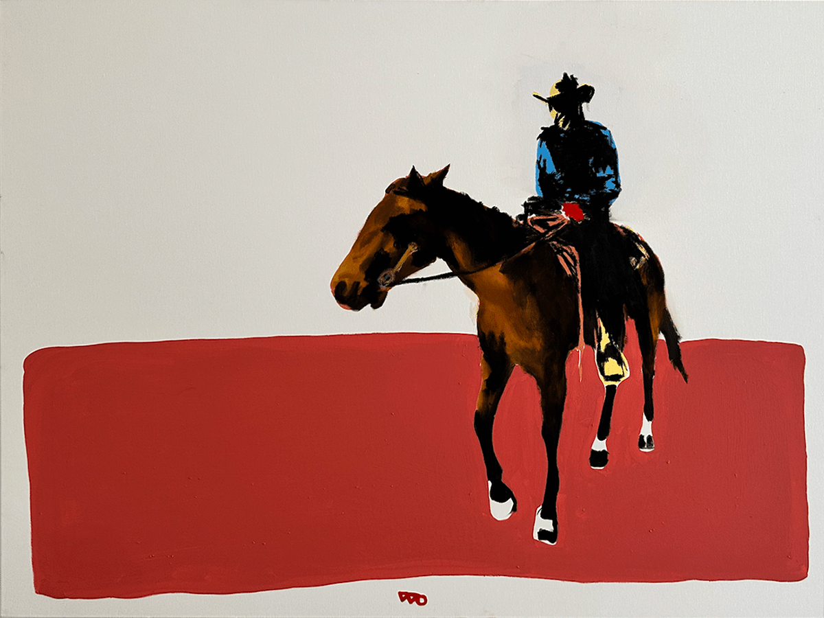 Not Feeling Well a Painting by Brandon Owen, presented by Western Gallery