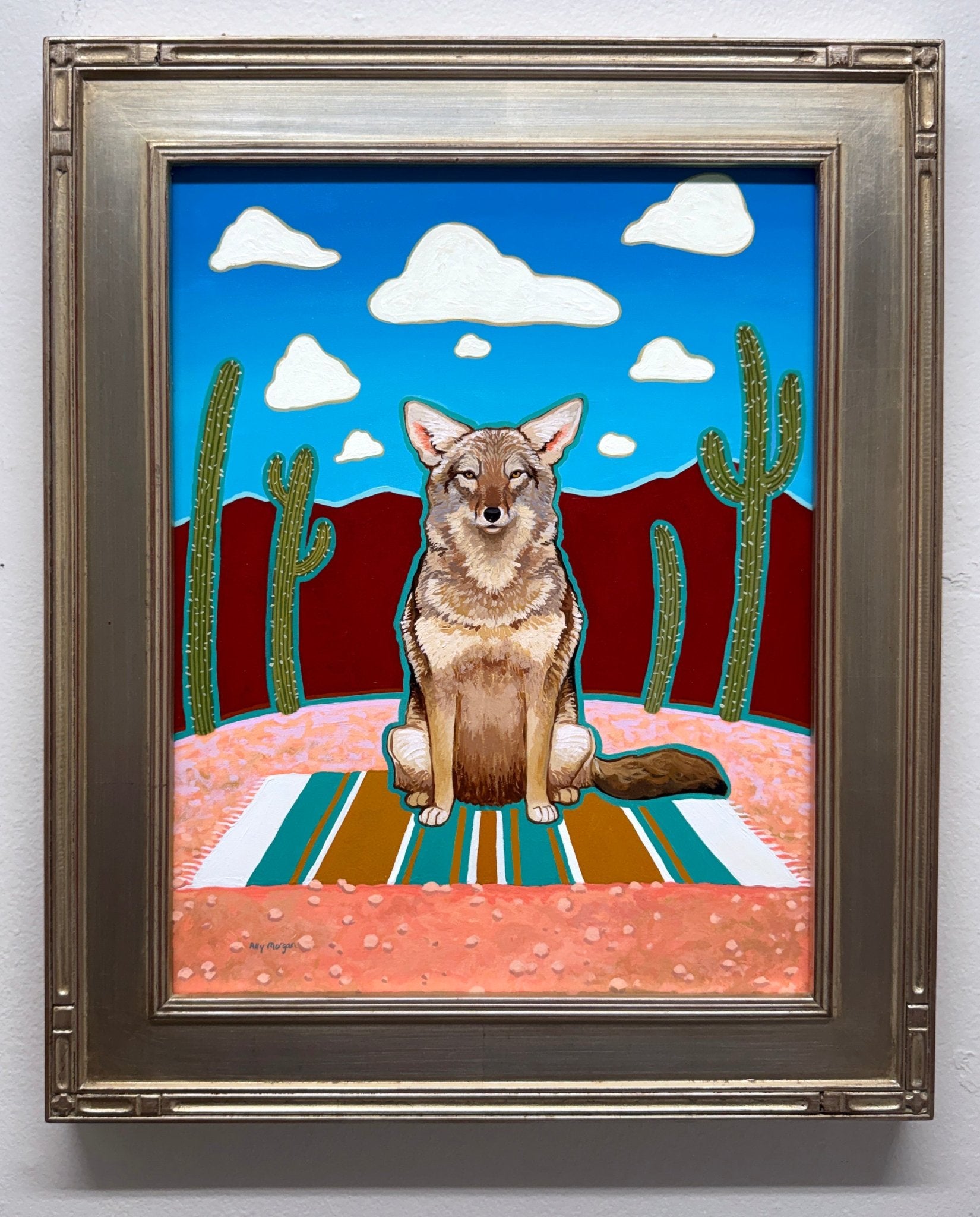Can You Hear Me?, a Painting by Ally Morgan, presented by Western Gallery