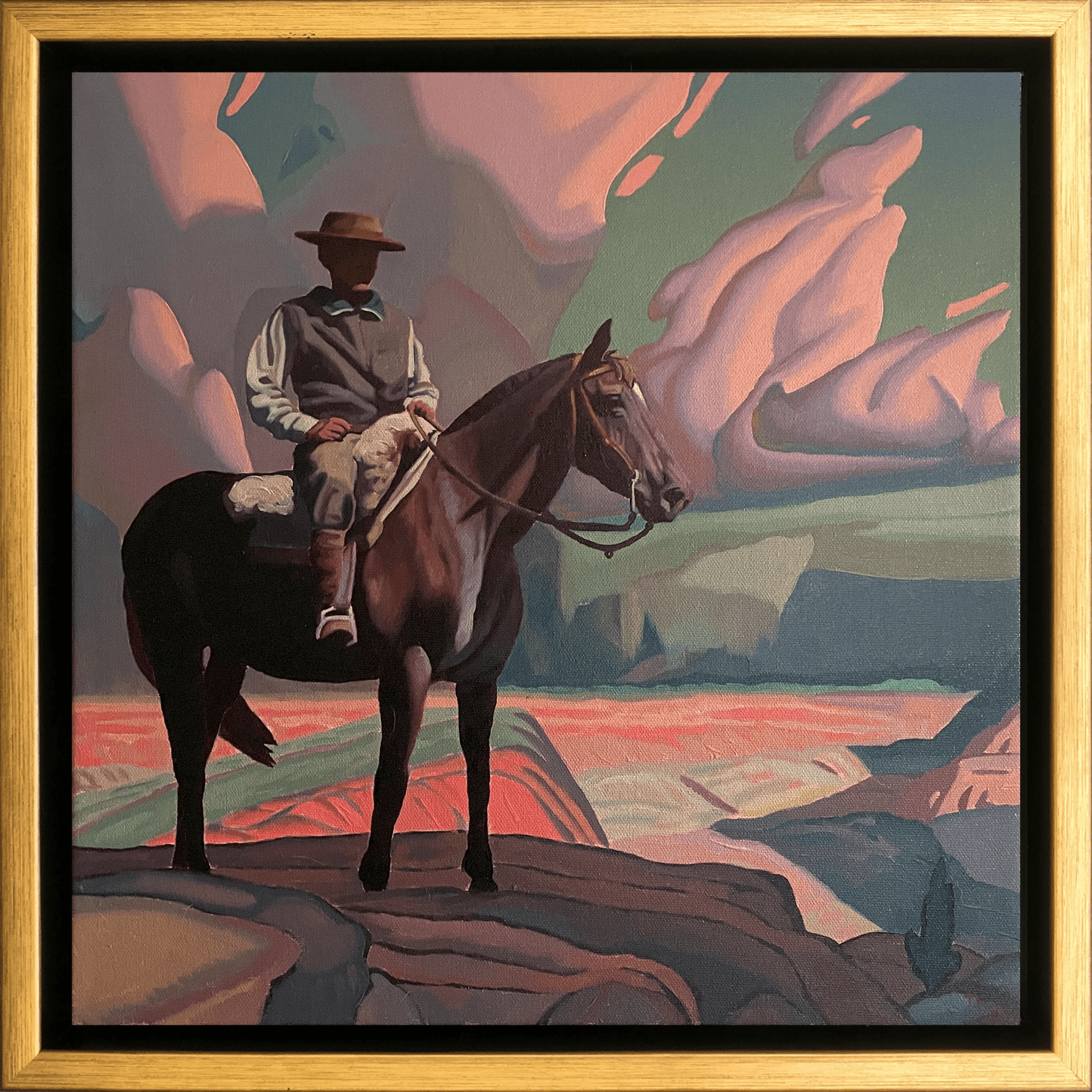 Fading Light a Painting by Taylor Crisp, presented by Western Gallery