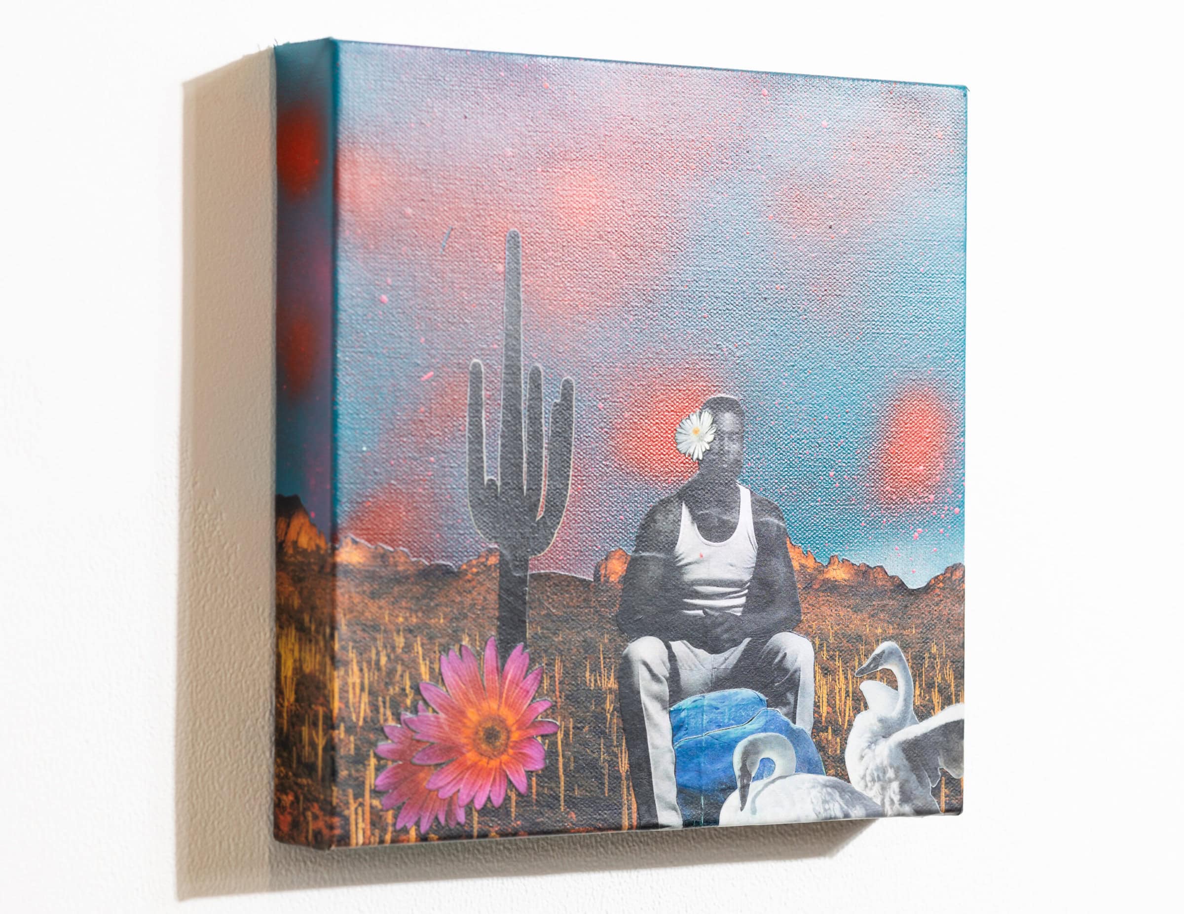 Guerrero a Collage by Vanessa Compton, presented by Western Gallery