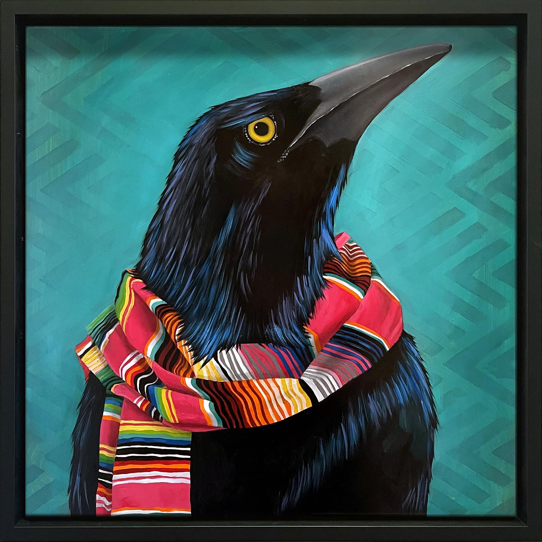 Grack of All Trades a Painting by Christy Stallop, presented by Western Gallery