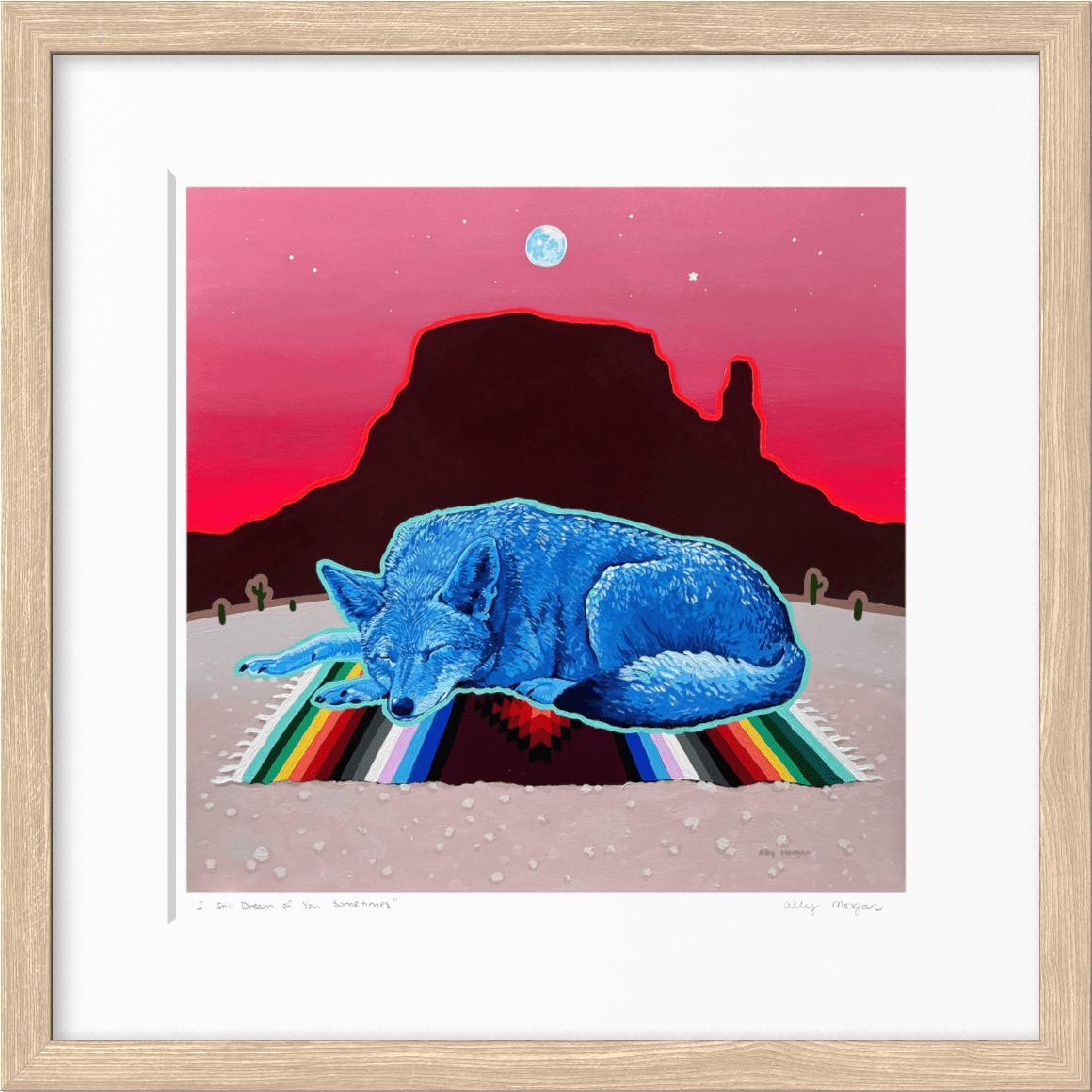 I Still Dream of You Sometimes, a Print by Ally Morgan, presented by Western Gallery