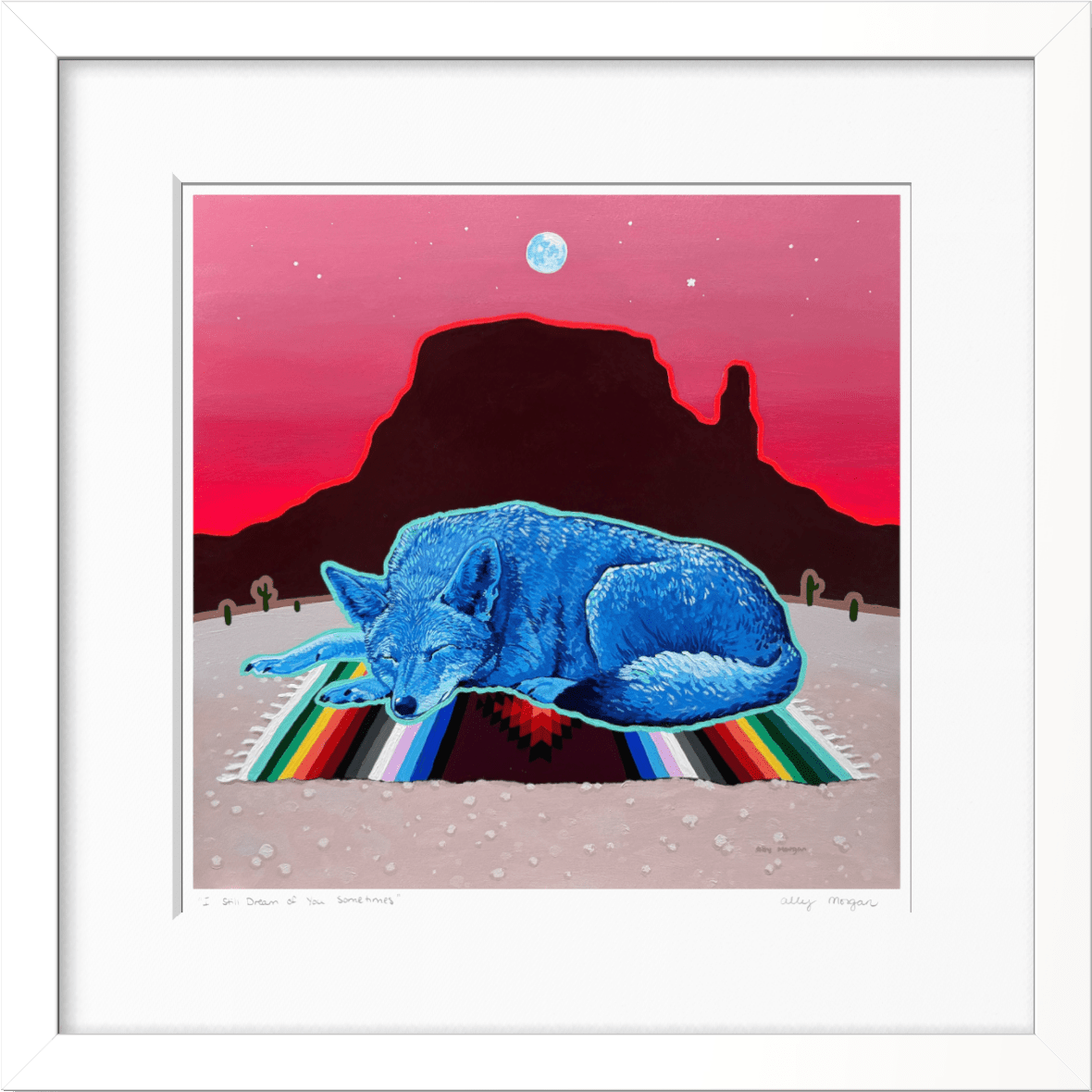 I Still Dream of You Sometimes, a Print by Ally Morgan, presented by Western Gallery