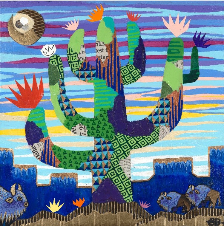 G. a Painting by Elizabeth Dryden, presented by Western Gallery