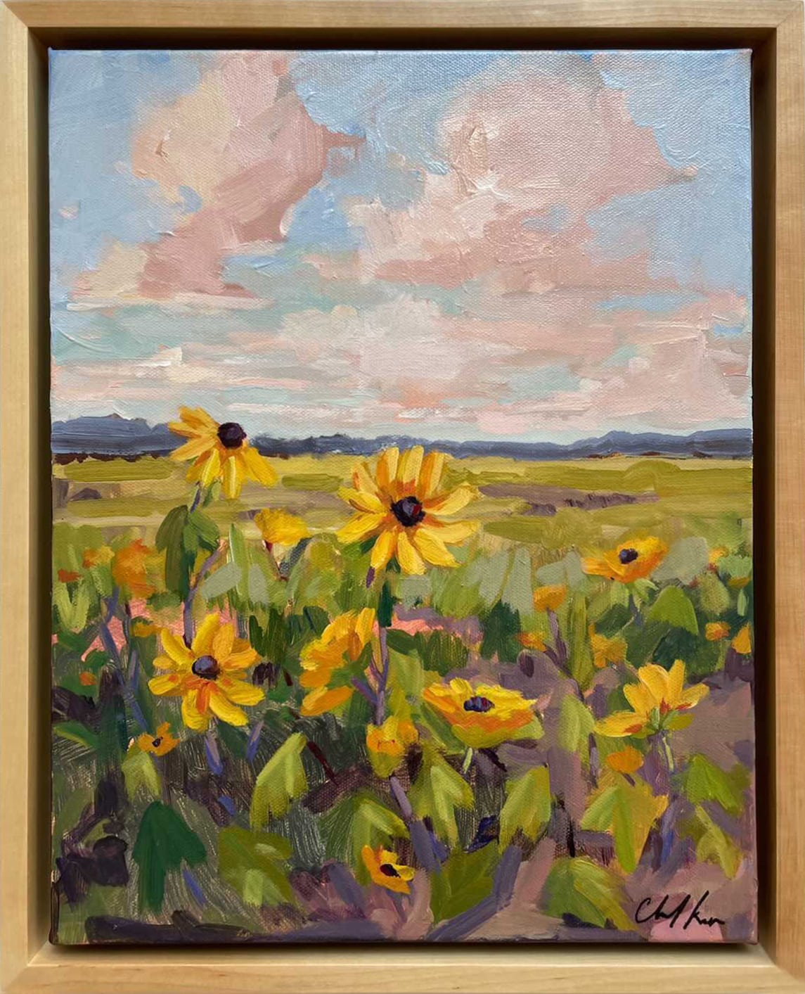 Morning Bloom a Painting by Chanel Kreuzer, presented by Western Gallery