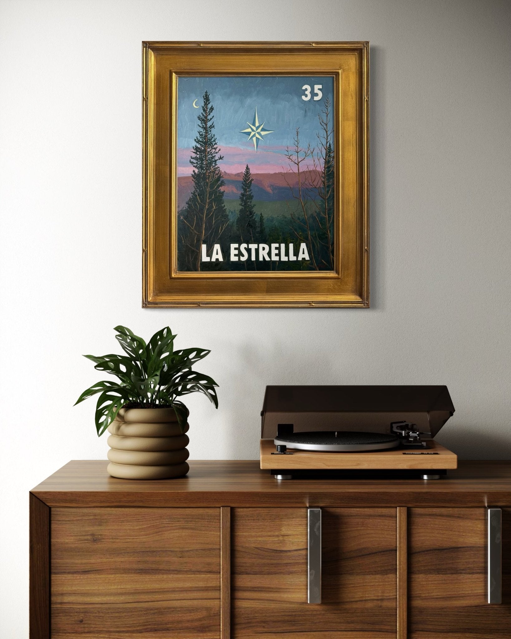 La Estrella (35), a Painting by Leslie De Leon, presented by Western Gallery