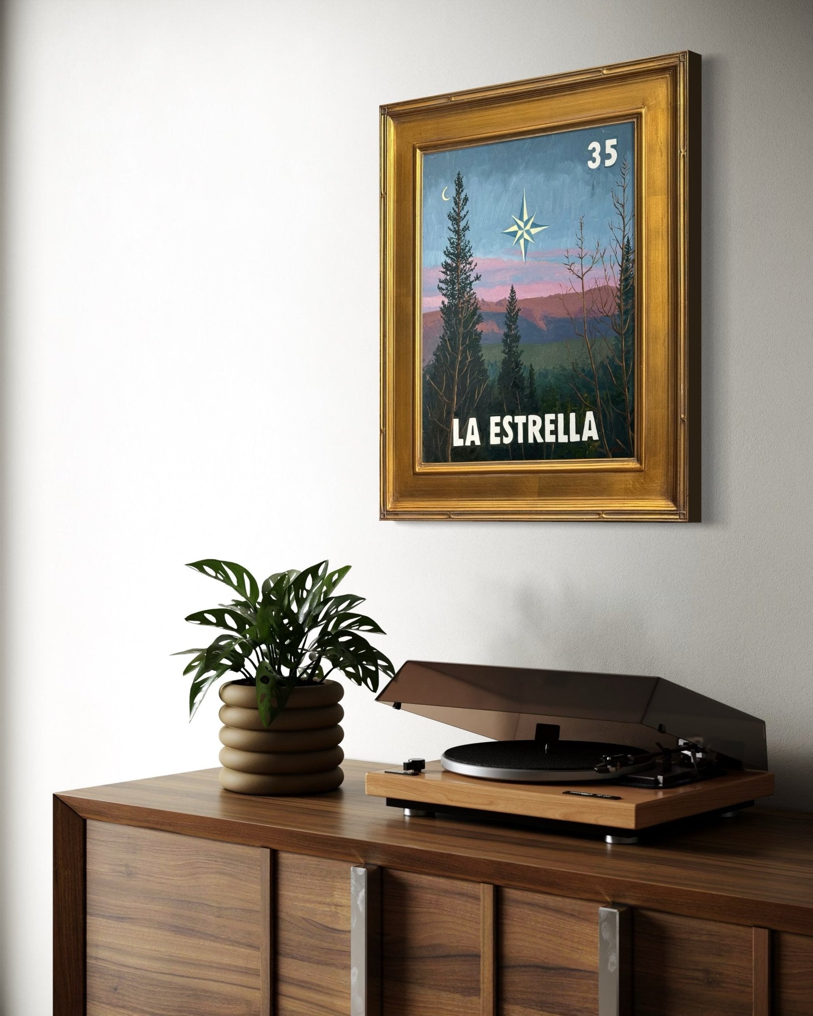 La Estrella (35), a Painting by Leslie De Leon, presented by Western Gallery