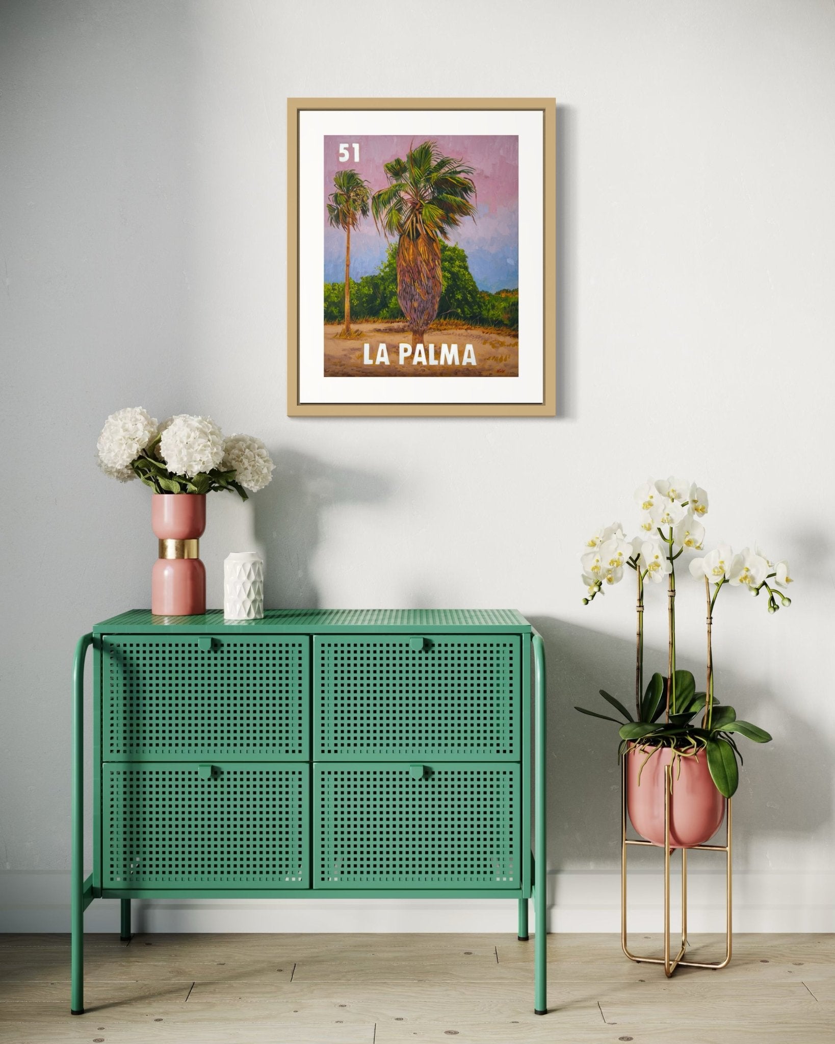 La Palma (51) Fine Art Print, a Print by Leslie De Leon, presented by Western Gallery