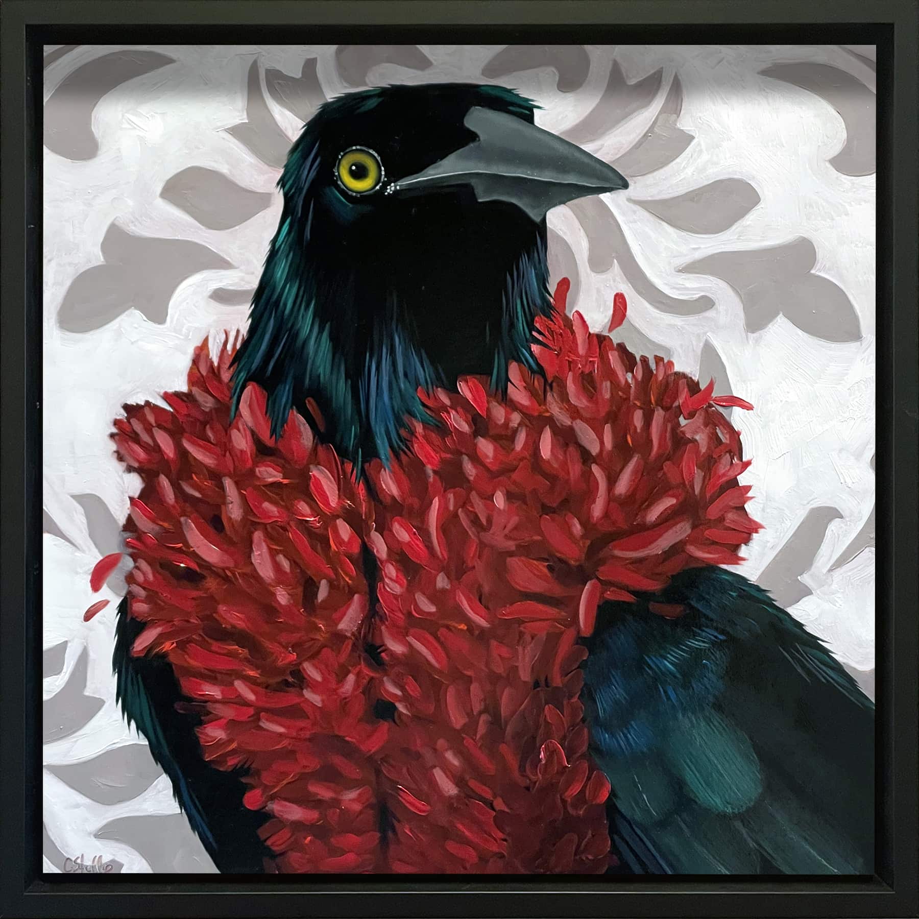 The Reveler a Painting by Christy Stallop, presented by Western Gallery