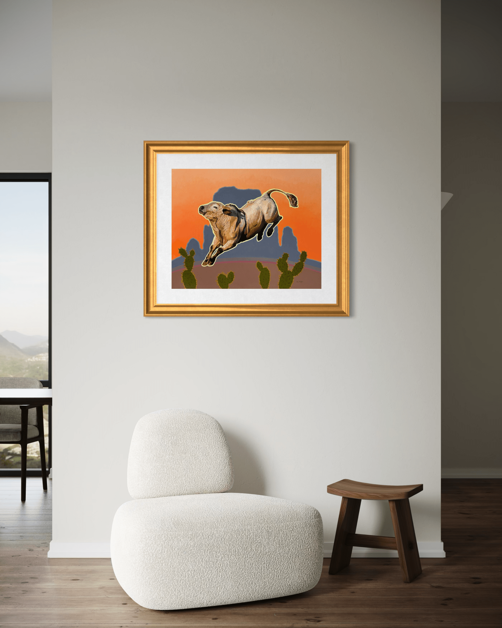 Sunset Dance, a Print by Ally Morgan, presented by Western Gallery
