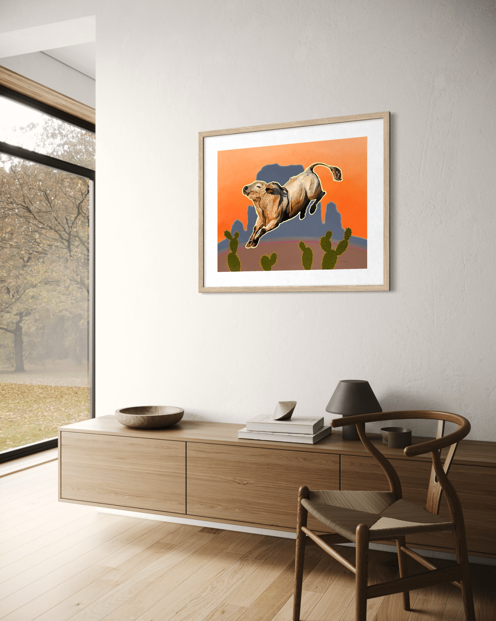 Sunset Dance, a Print by Ally Morgan, presented by Western Gallery