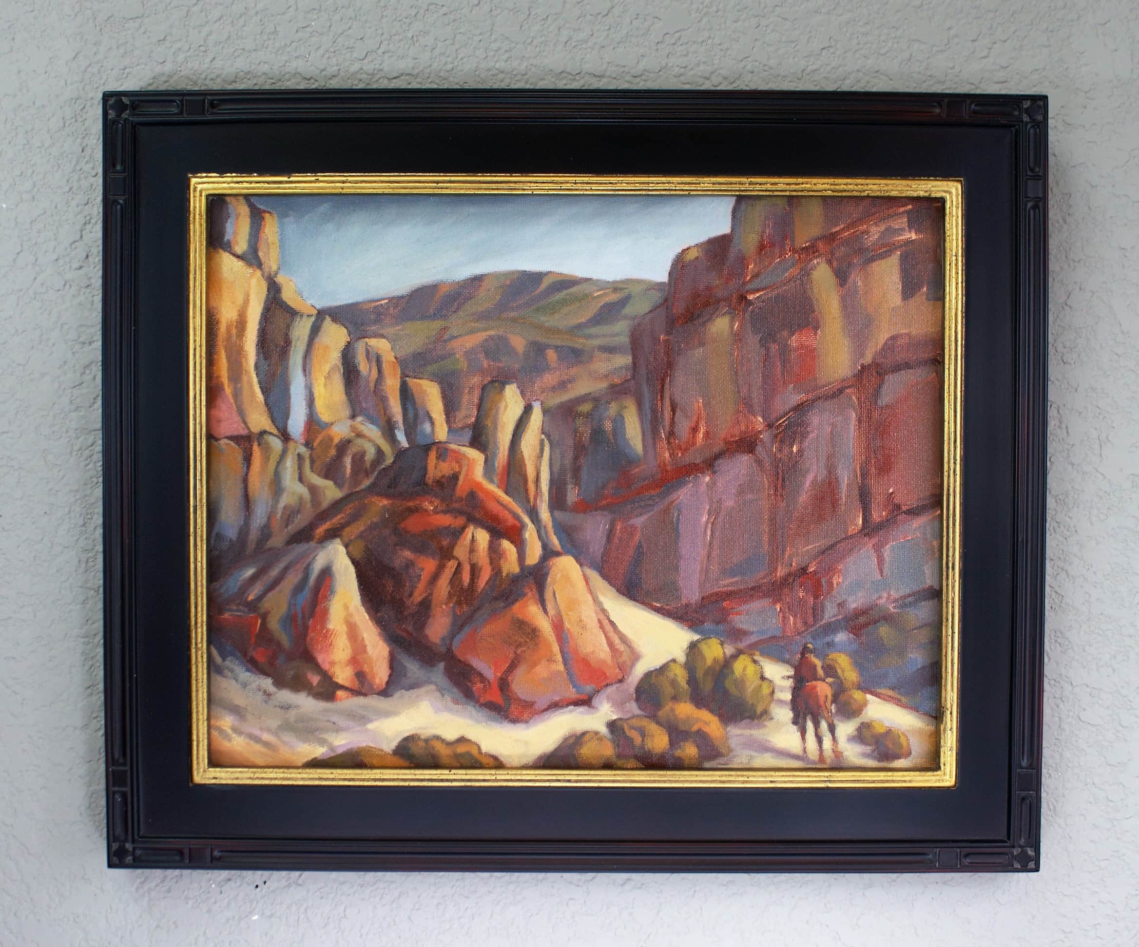 Boquillas Canyon a Painting by Alice Leese, presented by Western Gallery