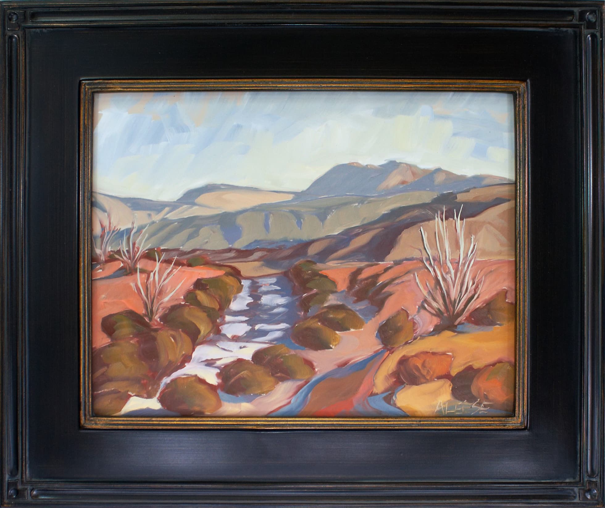 Glenn Springs a Painting by Alice Leese, presented by Western Gallery