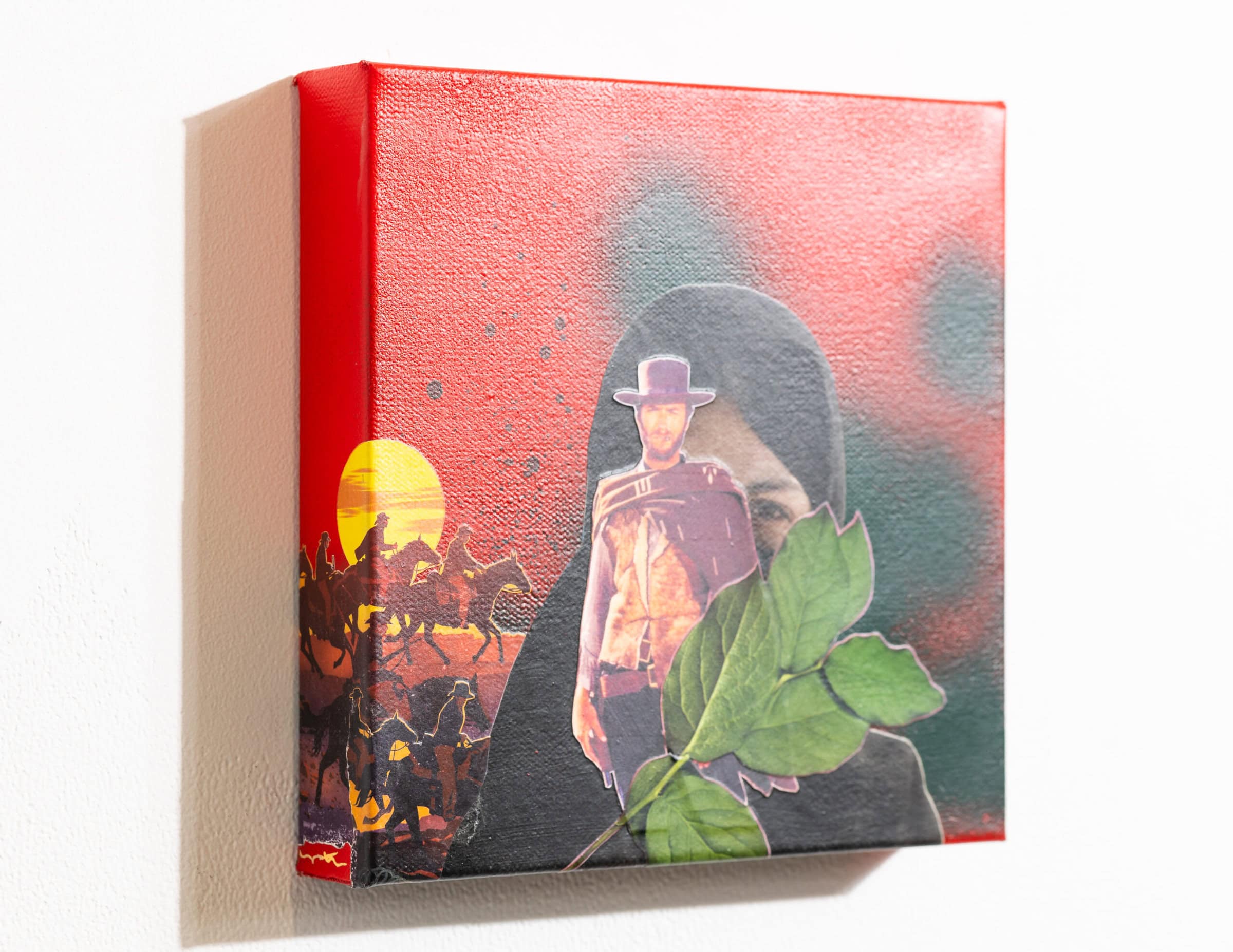 American Prayer a Collage by Vanessa Compton, presented by Western Gallery