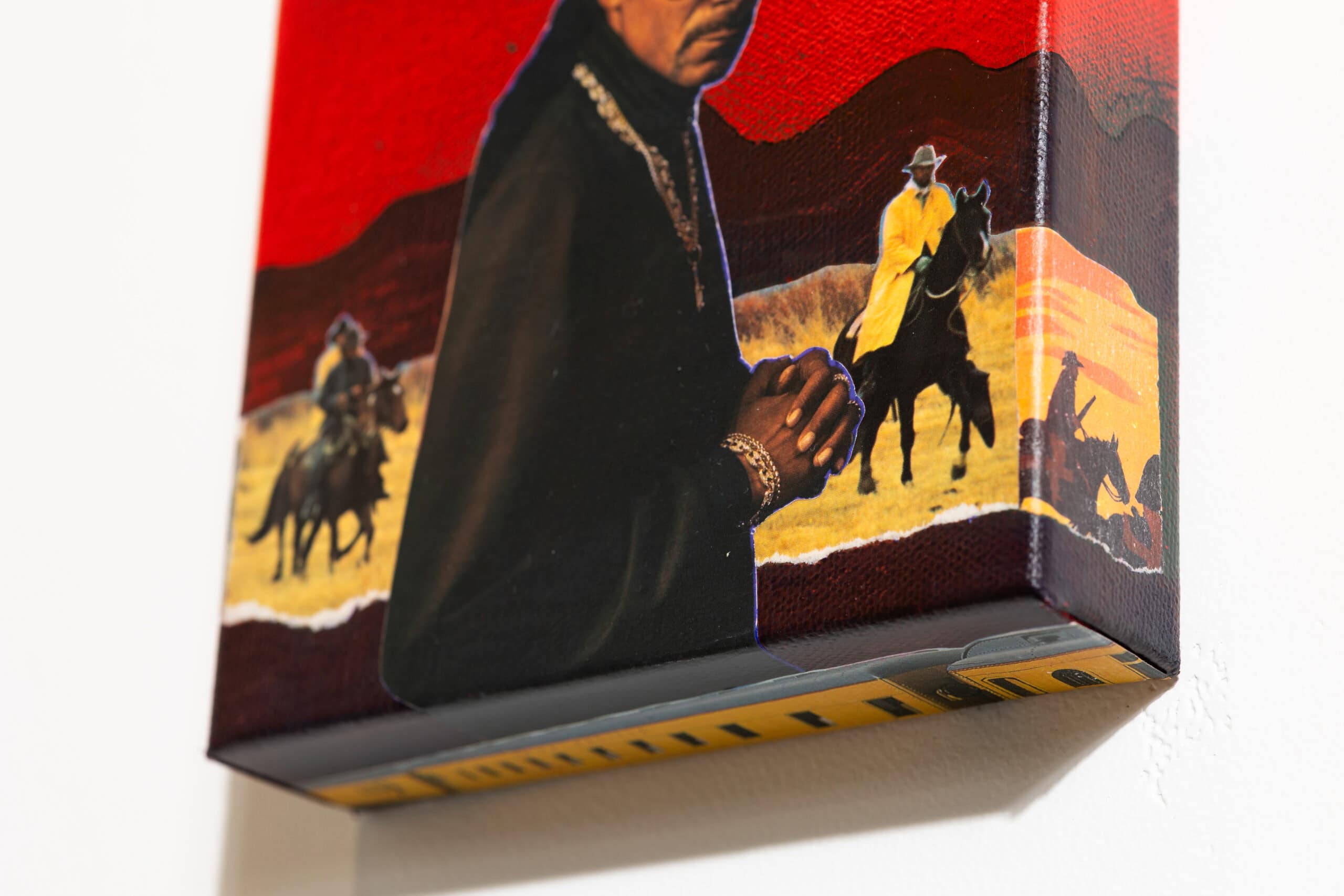 Heat Check a Collage by Vanessa Compton, presented by Western Gallery