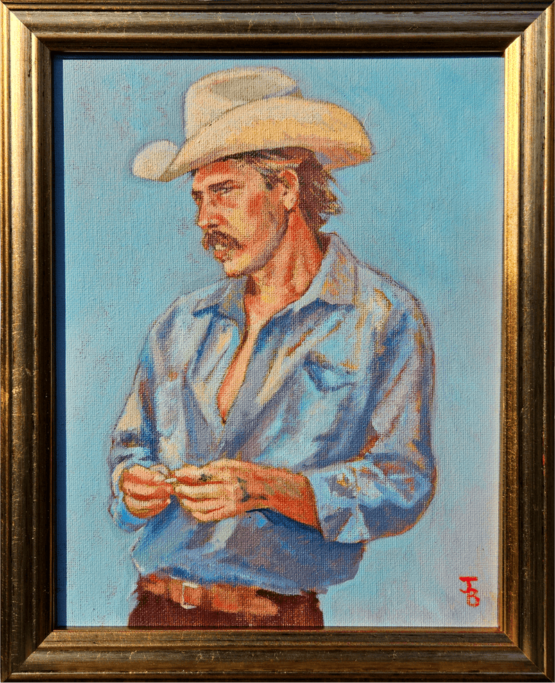 Jericho II a Painting by Jack Browning, presented by Western Gallery