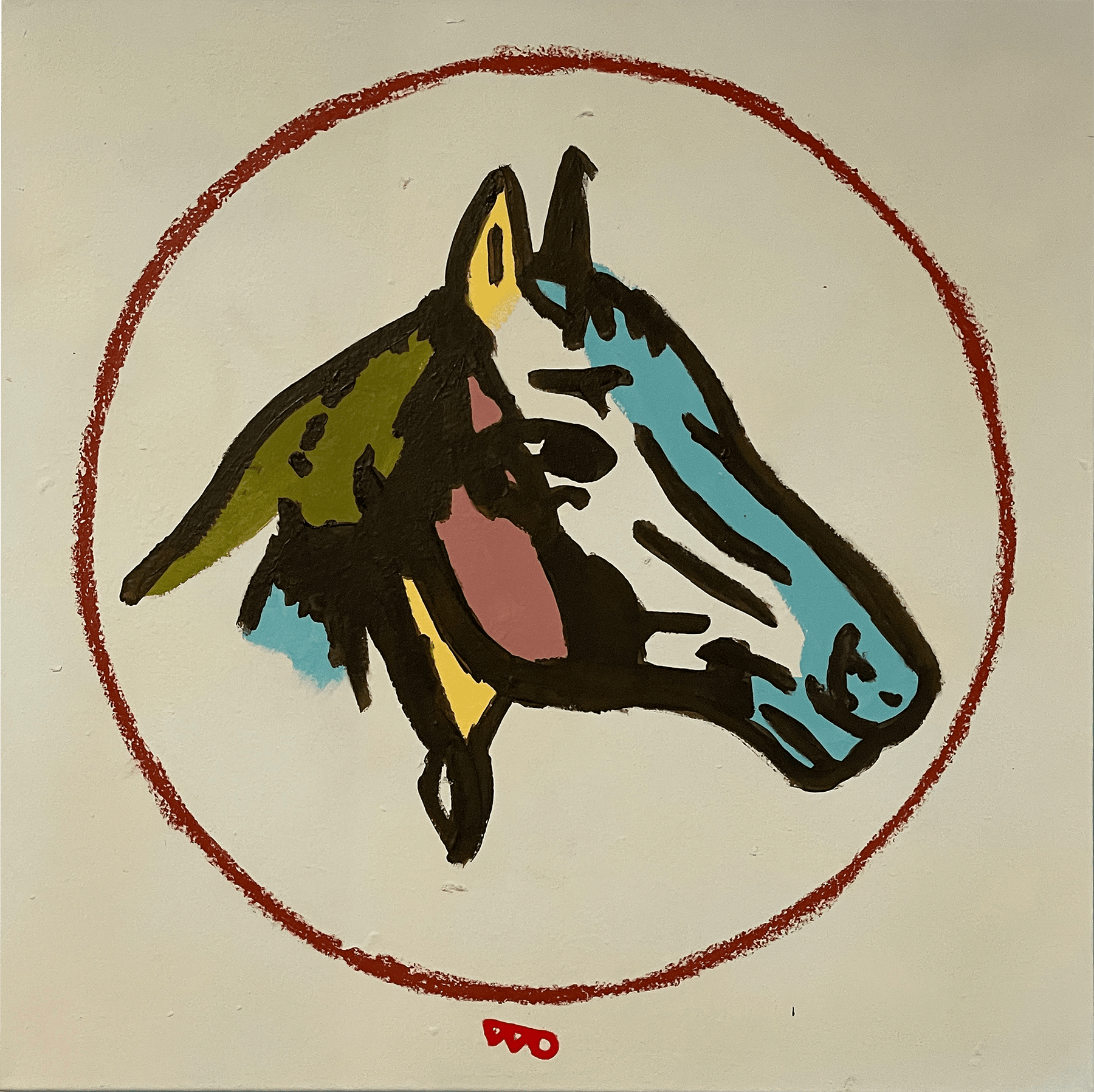 Horsehead 5 a Painting by Brandon Owen, presented by Western Gallery