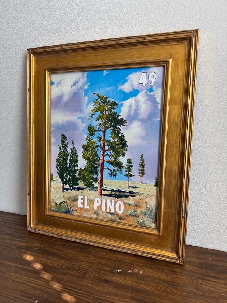 El Pino (49), a Painting by Leslie De Leon, presented by Western Gallery