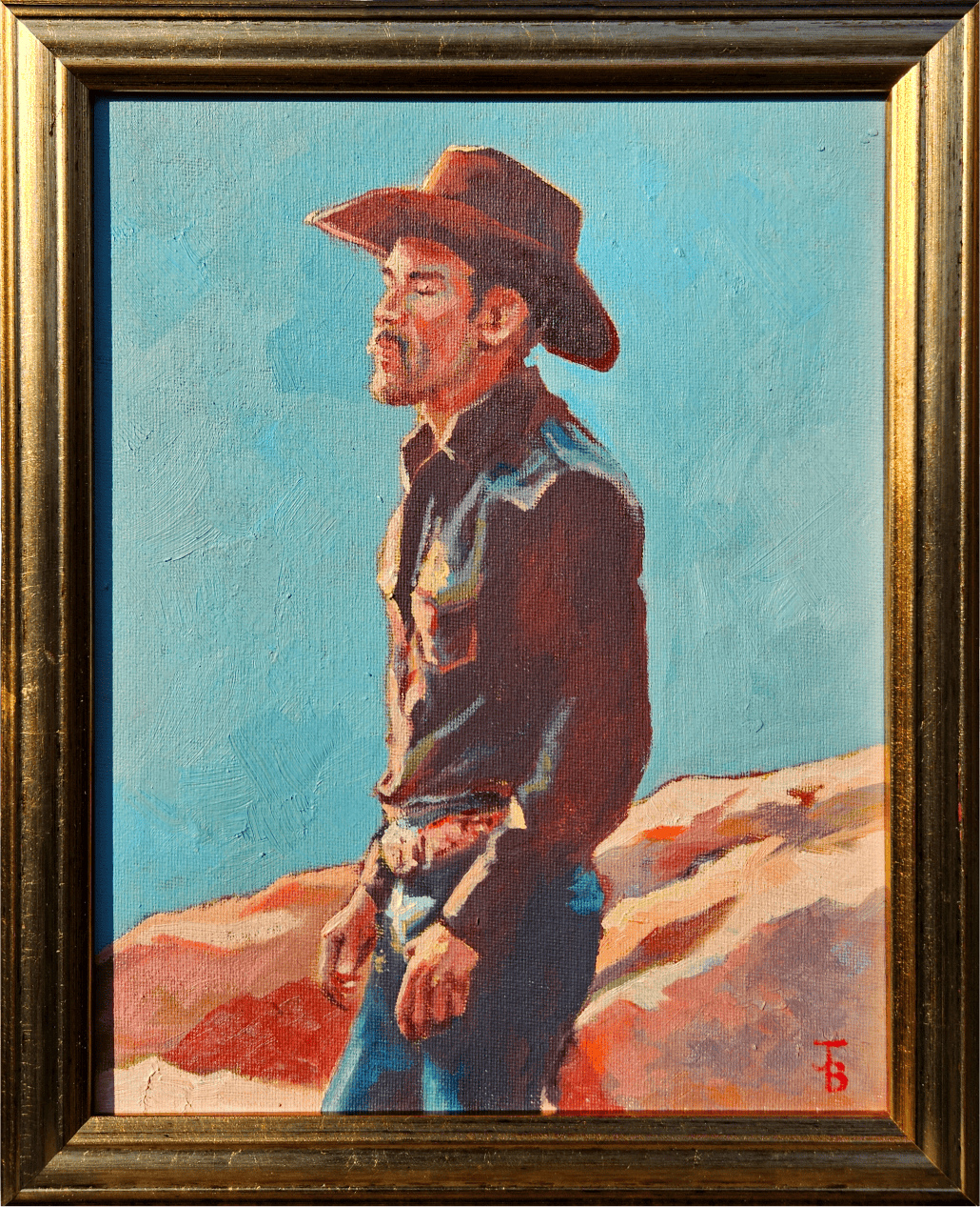Duke a Painting by Jack Browning, presented by Western Gallery