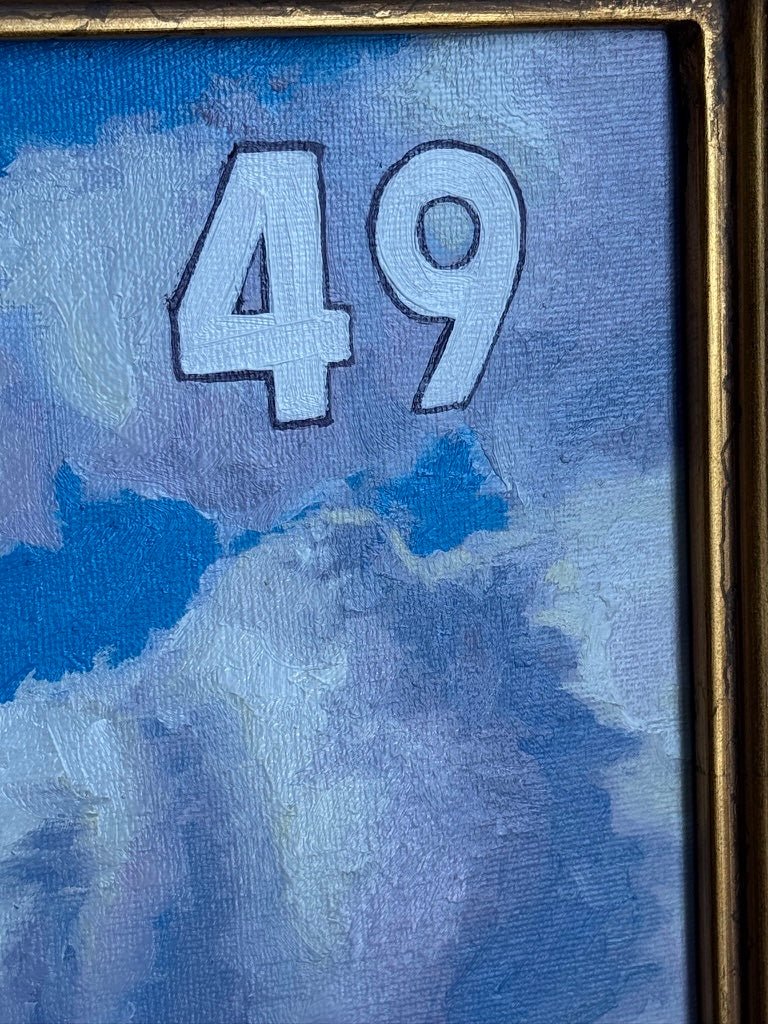 El Pino (49), a Painting by Leslie De Leon, presented by Western Gallery