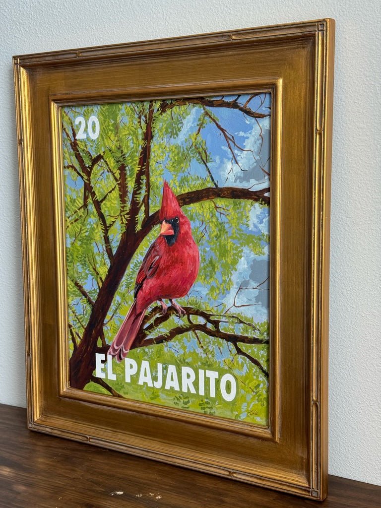 El Pajarito (20), a Painting by Leslie De Leon, presented by Western Gallery