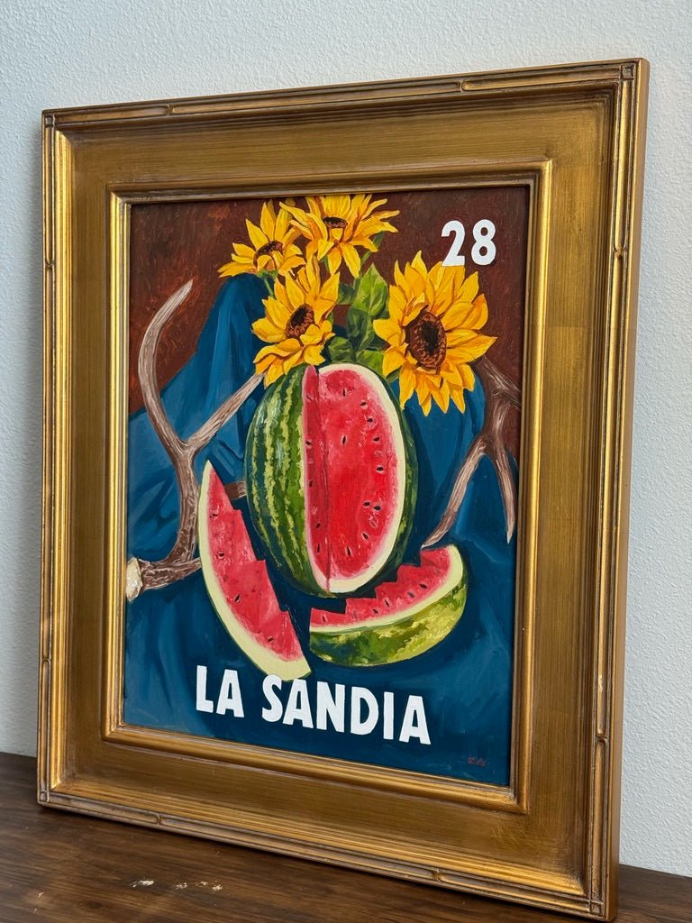 La Sandia (28), a Painting by Leslie De Leon, presented by Western Gallery