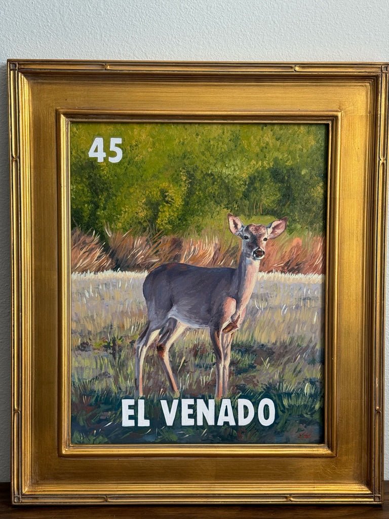 El Venado (45), a Painting by Leslie De Leon, presented by Western Gallery