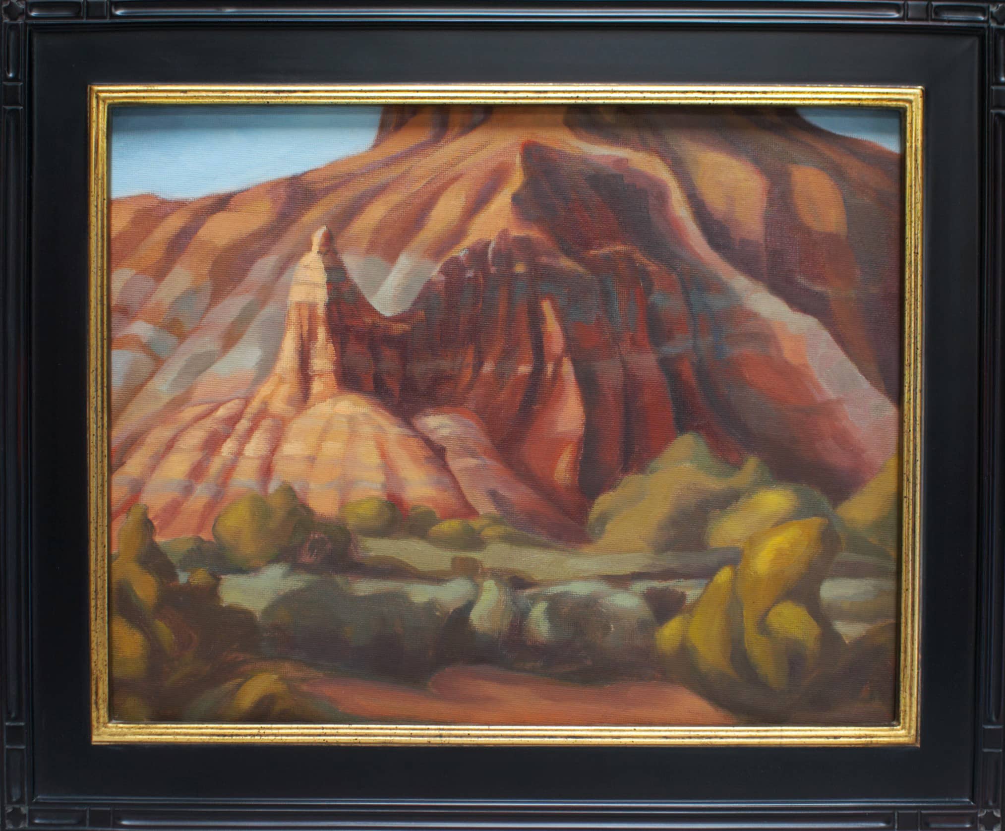 The Lighthouse a Painting by Alice Leese, presented by Western Gallery