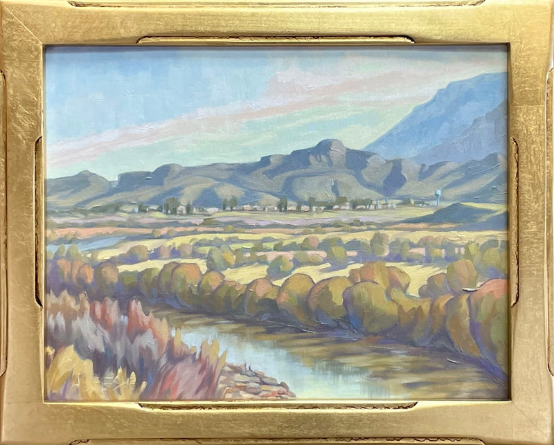 Benito Juarez a Painting by Alice Leese, presented by Western Gallery