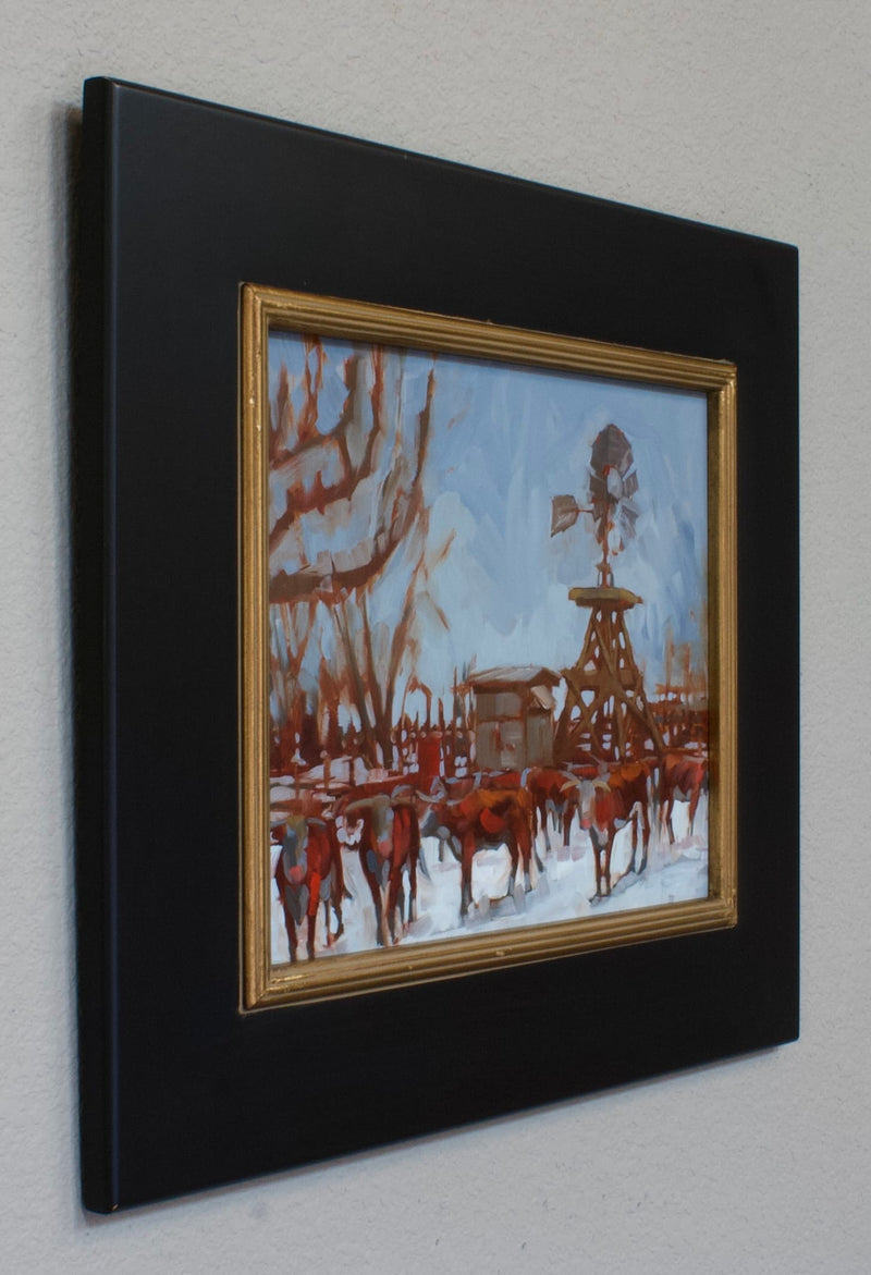 Blue Norther a Painting by Alice Leese, presented by Western Gallery