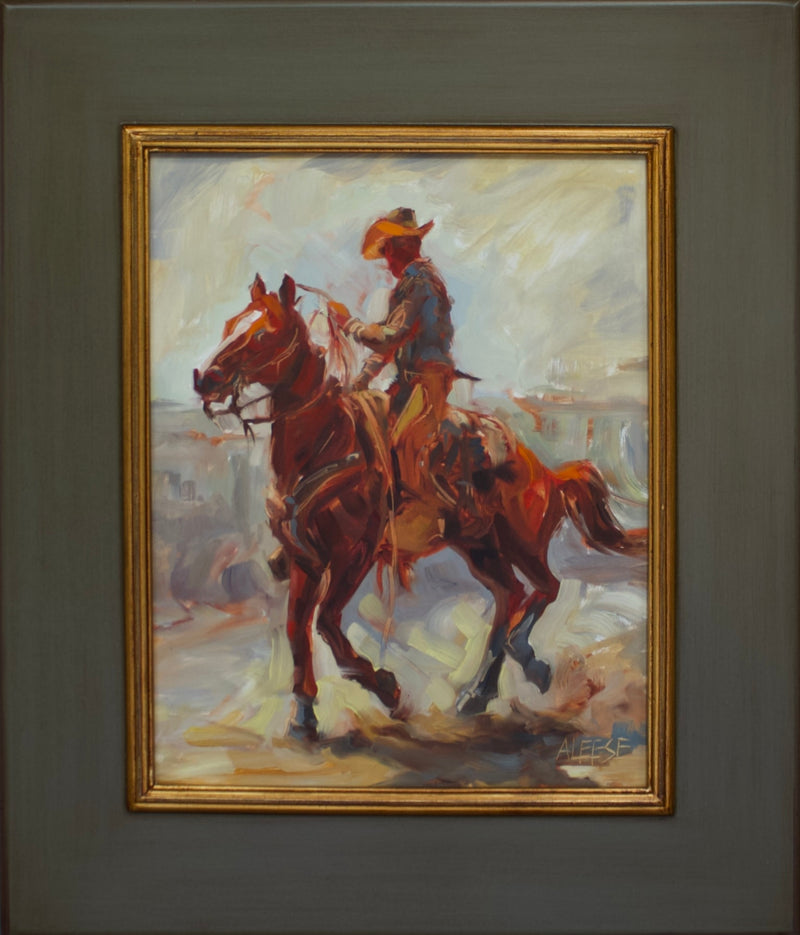 Lane a Painting by Alice Leese, presented by Western Gallery