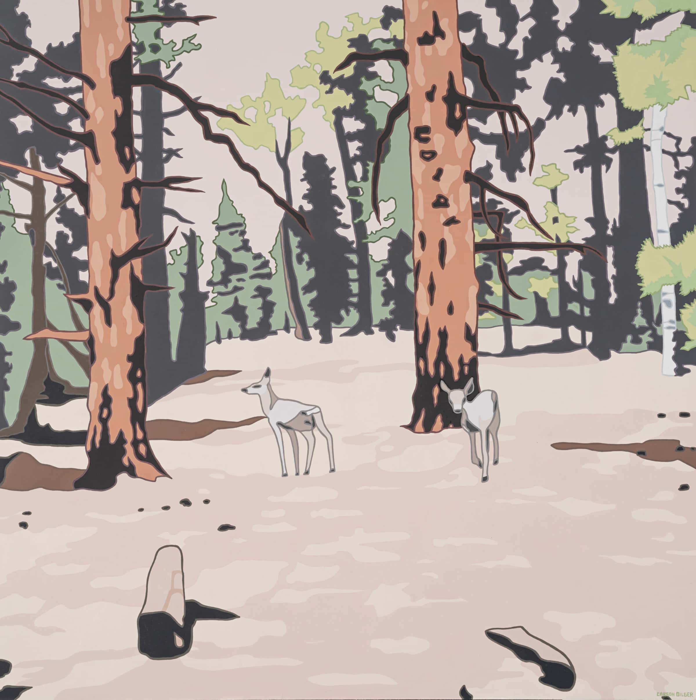 I'll Only Wait Until the Morning Comes a Painting by Carson Bilger, presented by Western Gallery